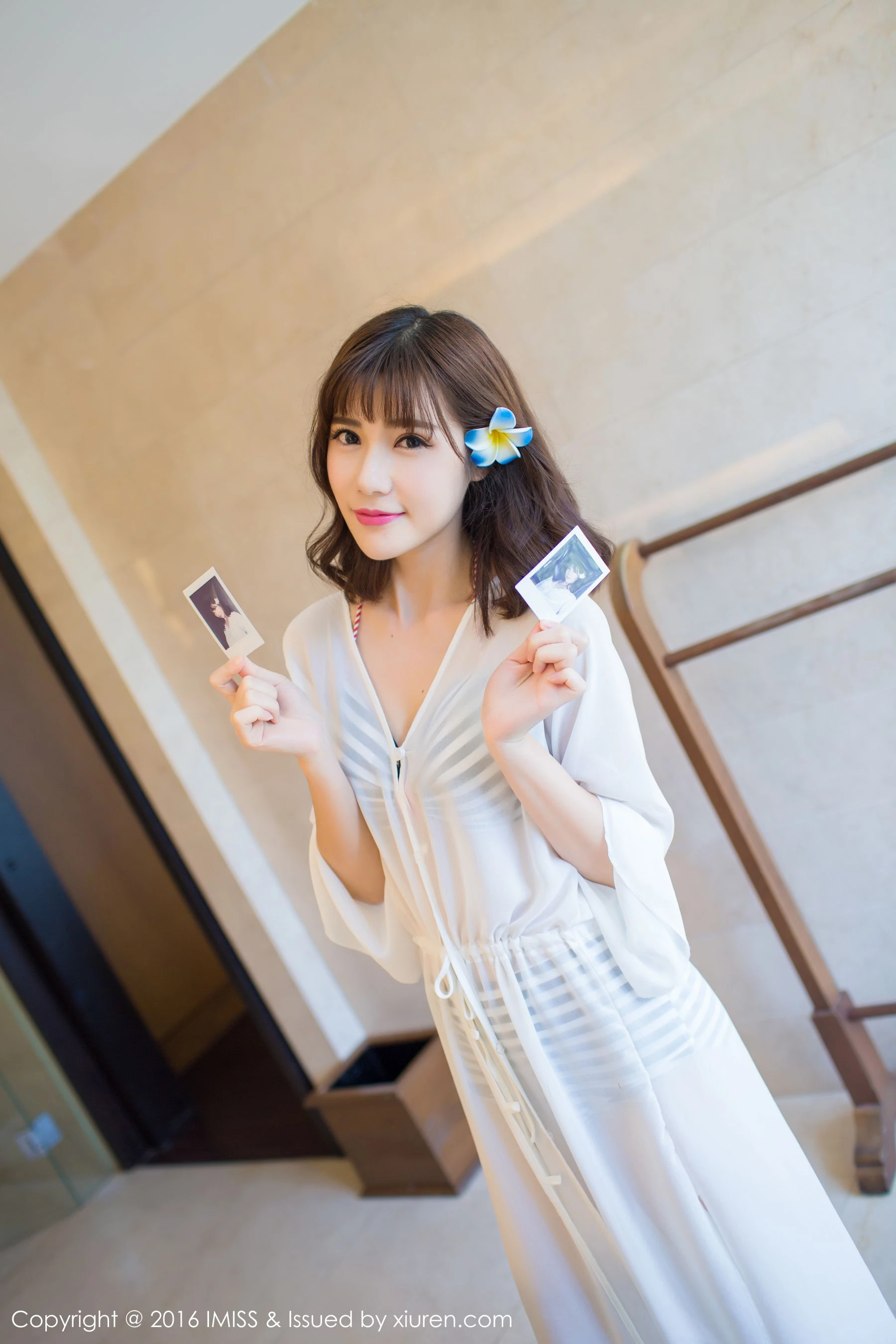  气质美女@Sandy陈天扬《兰卡威旅拍》 爱蜜社IMiss Vol.083第1张