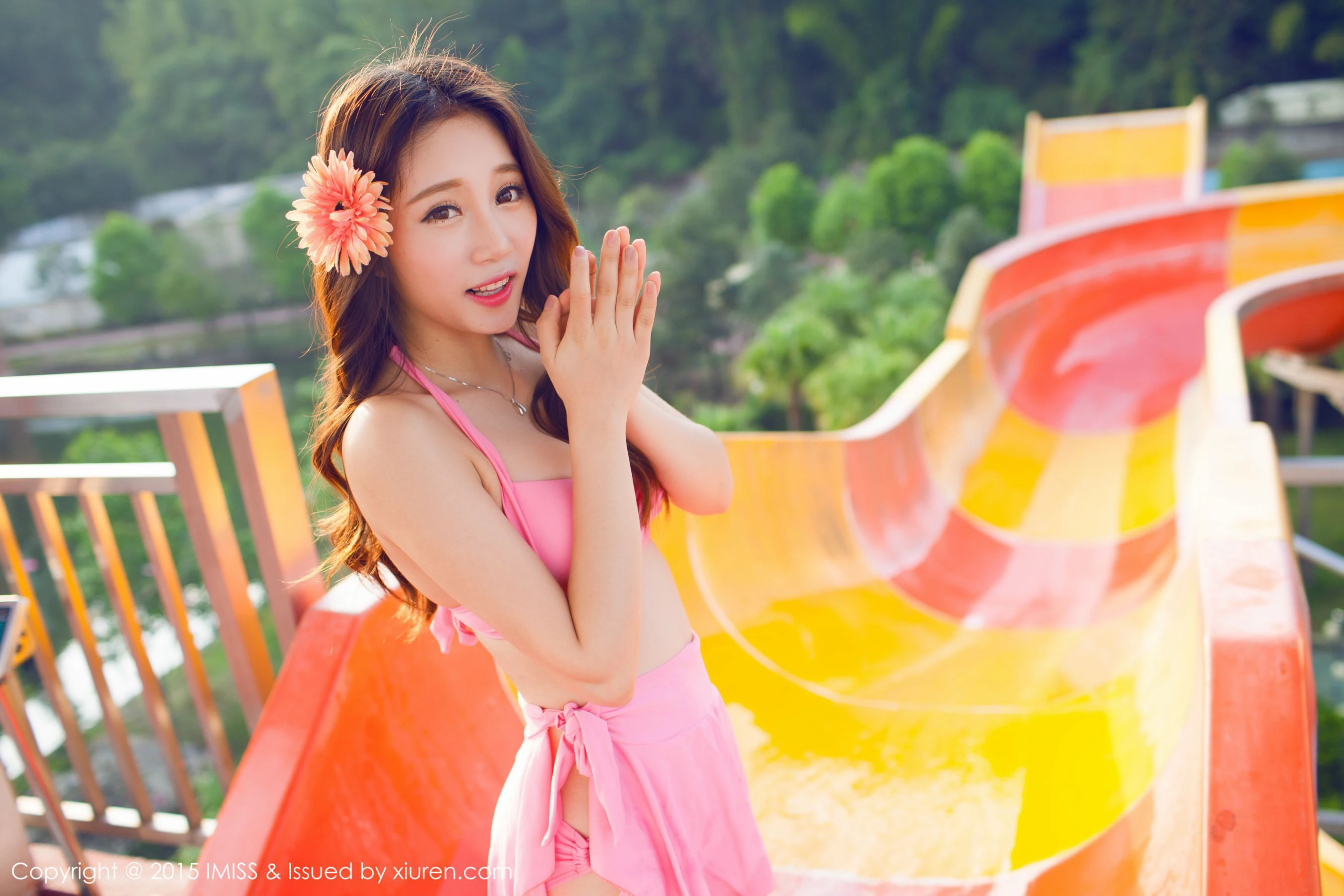  小丽莎萌萌哒《同程旅拍》 爱蜜社IMiss Vol.015第12张