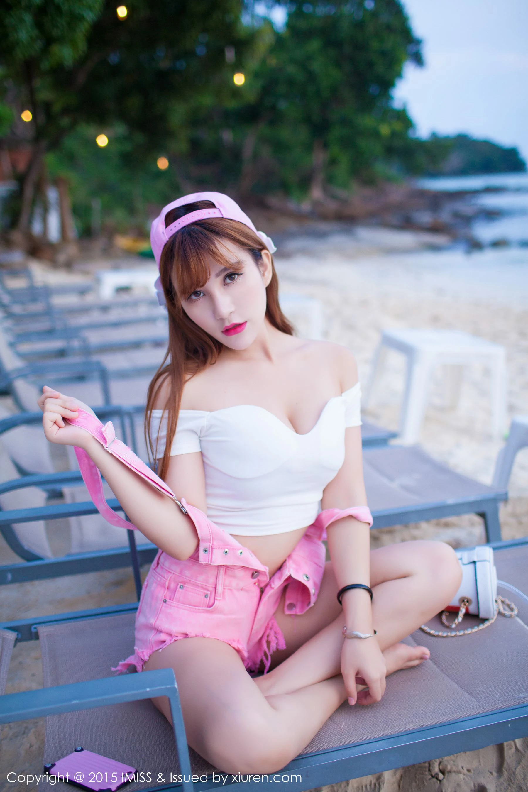  LalaBaby啦啦《清凉比基尼+牛仔热裤》 爱蜜社IMiss Vol.039第14张