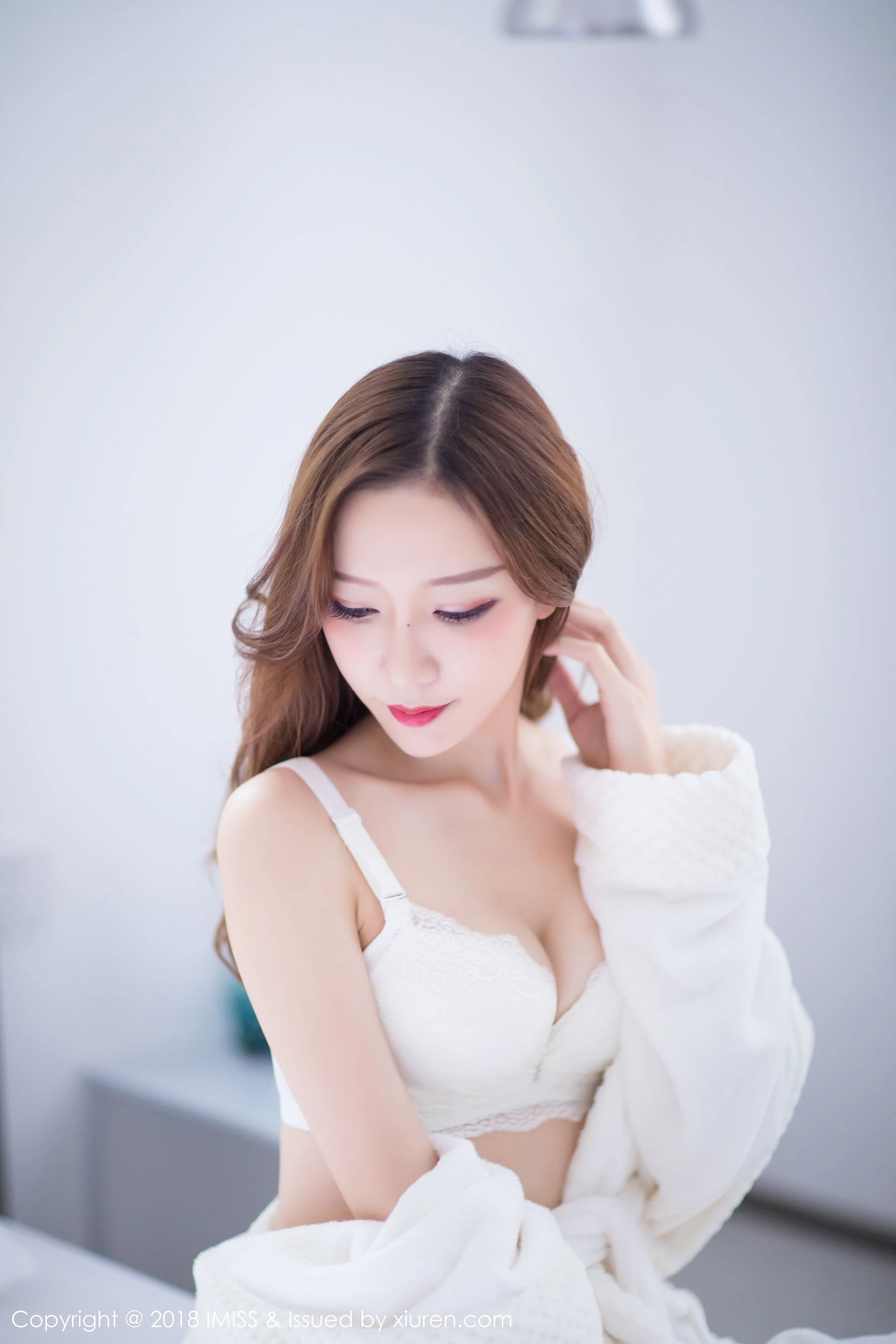  模特小琳《甜美新人》 爱蜜社IMiss Vol.233第10张