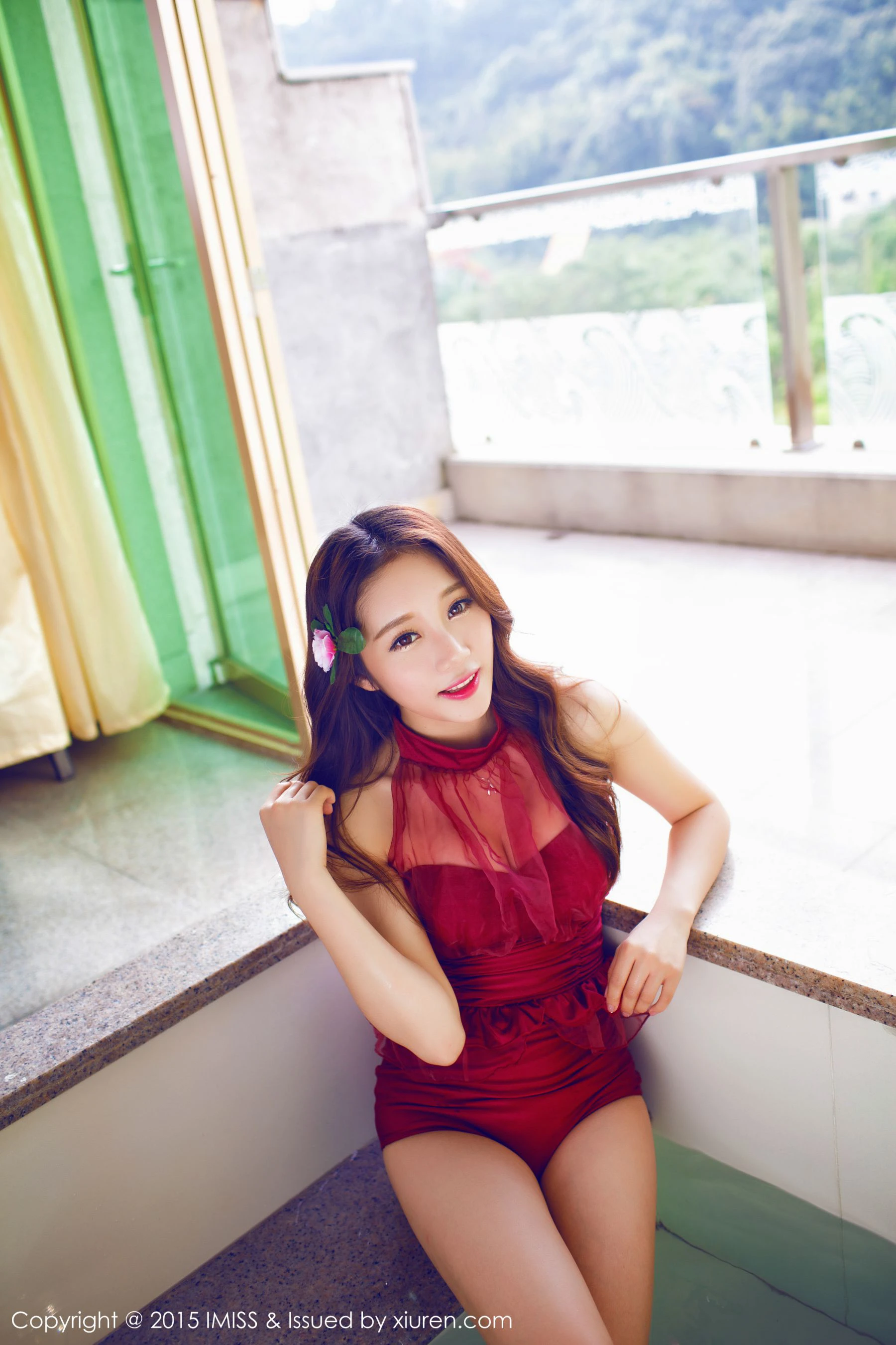  小丽莎萌萌哒《同程旅拍》 爱蜜社IMiss Vol.015第9张