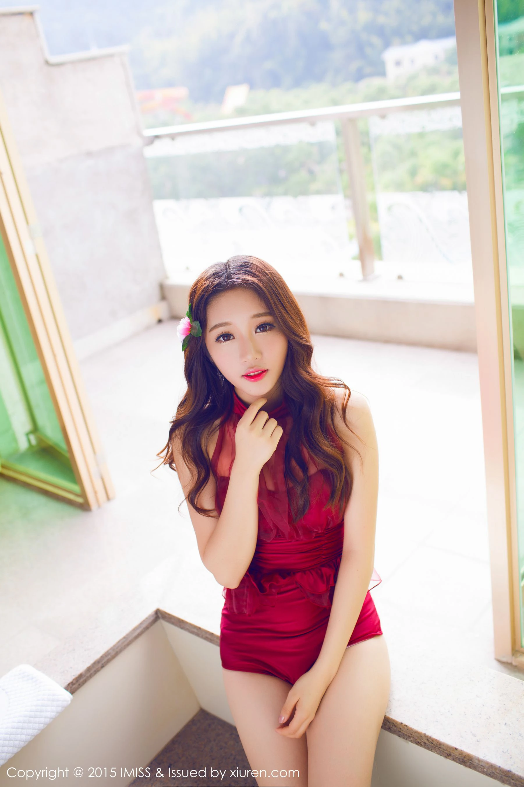  小丽莎萌萌哒《同程旅拍》 爱蜜社IMiss Vol.015第8张