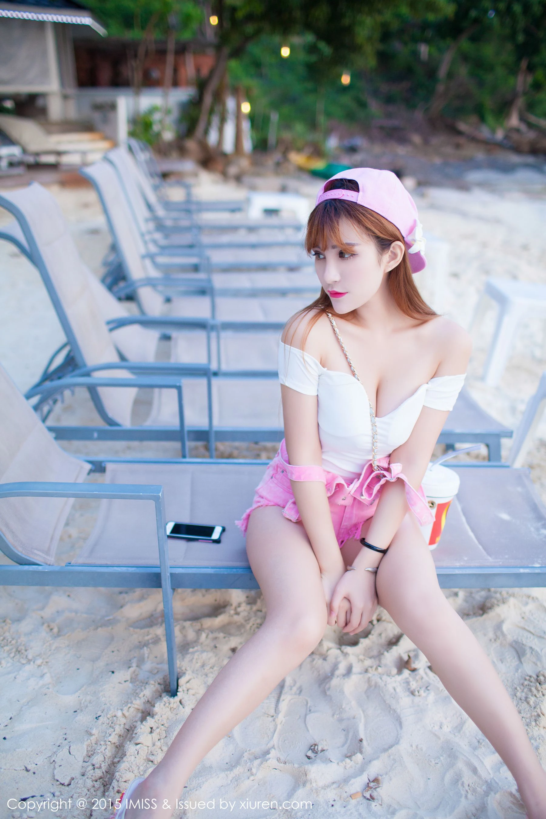  LalaBaby啦啦《清凉比基尼+牛仔热裤》 爱蜜社IMiss Vol.039第12张