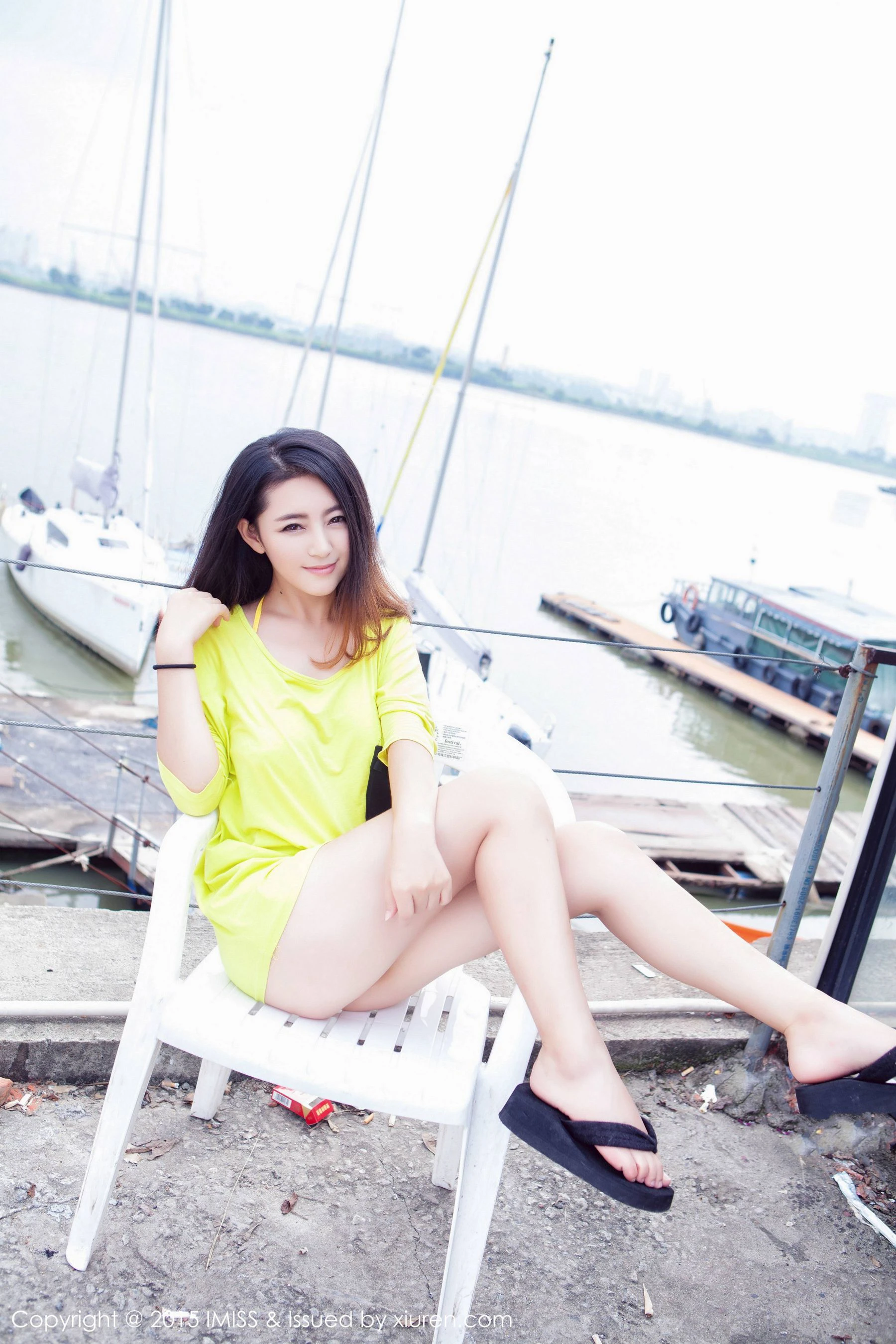  夏茉GIGI《广州外拍》 爱蜜社IMiss Vol.017第4张