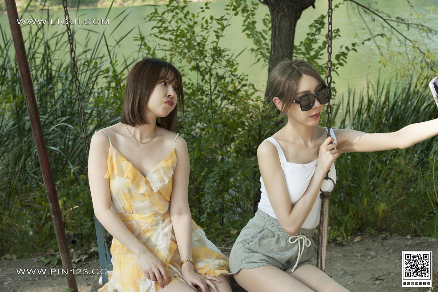 [Ligui丽柜]2022.10.28 香丝露营 兔子＆Vicky第9张