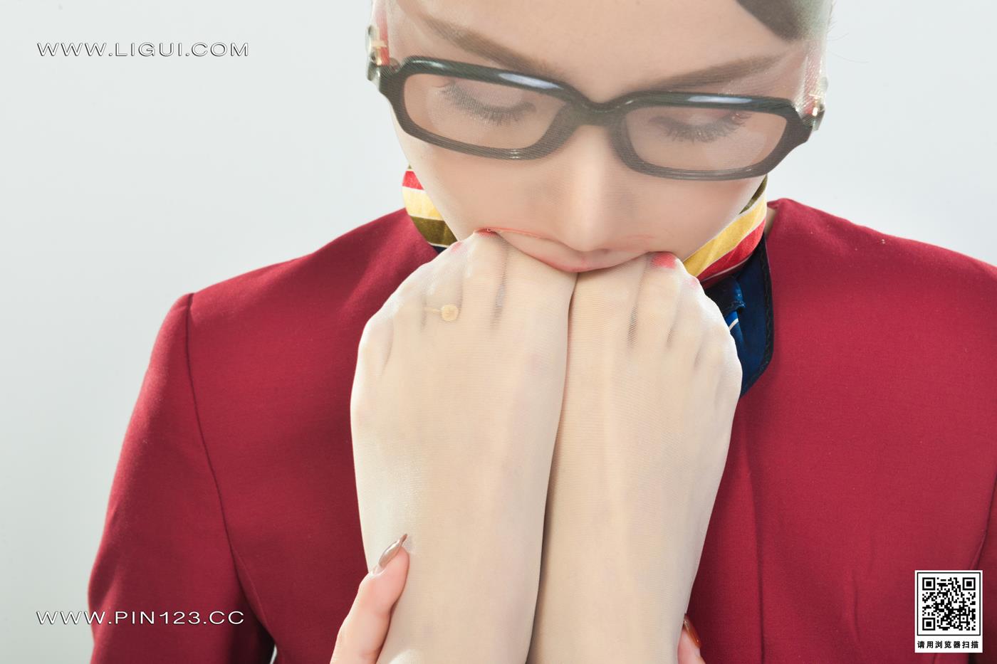 [Ligui丽柜]2022.11.11 双生花-空中丝欲 汐汐＆心心第8张