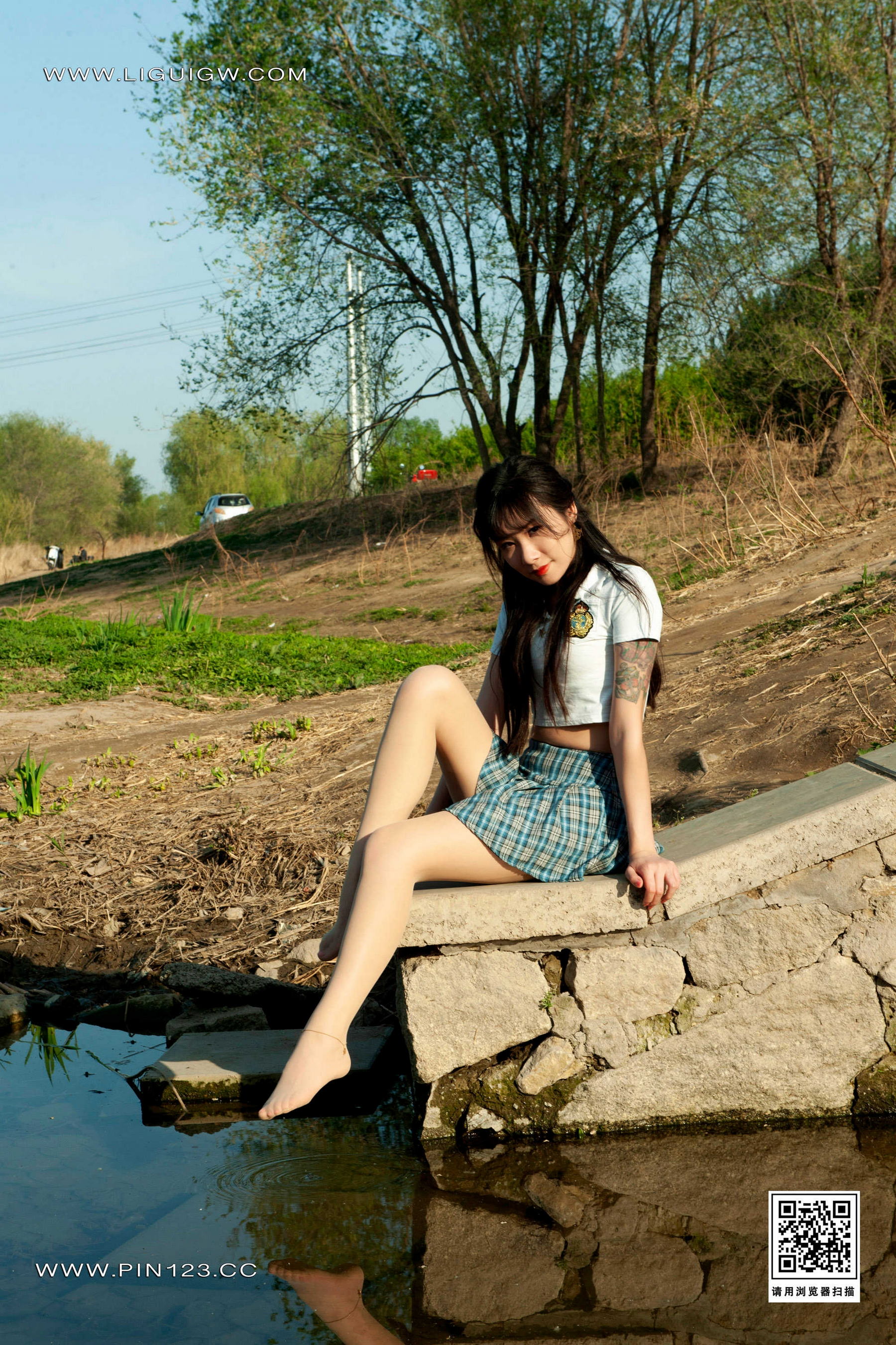 [Ligui丽柜] 2024.03.11 绿水青丝 Kiki第4张