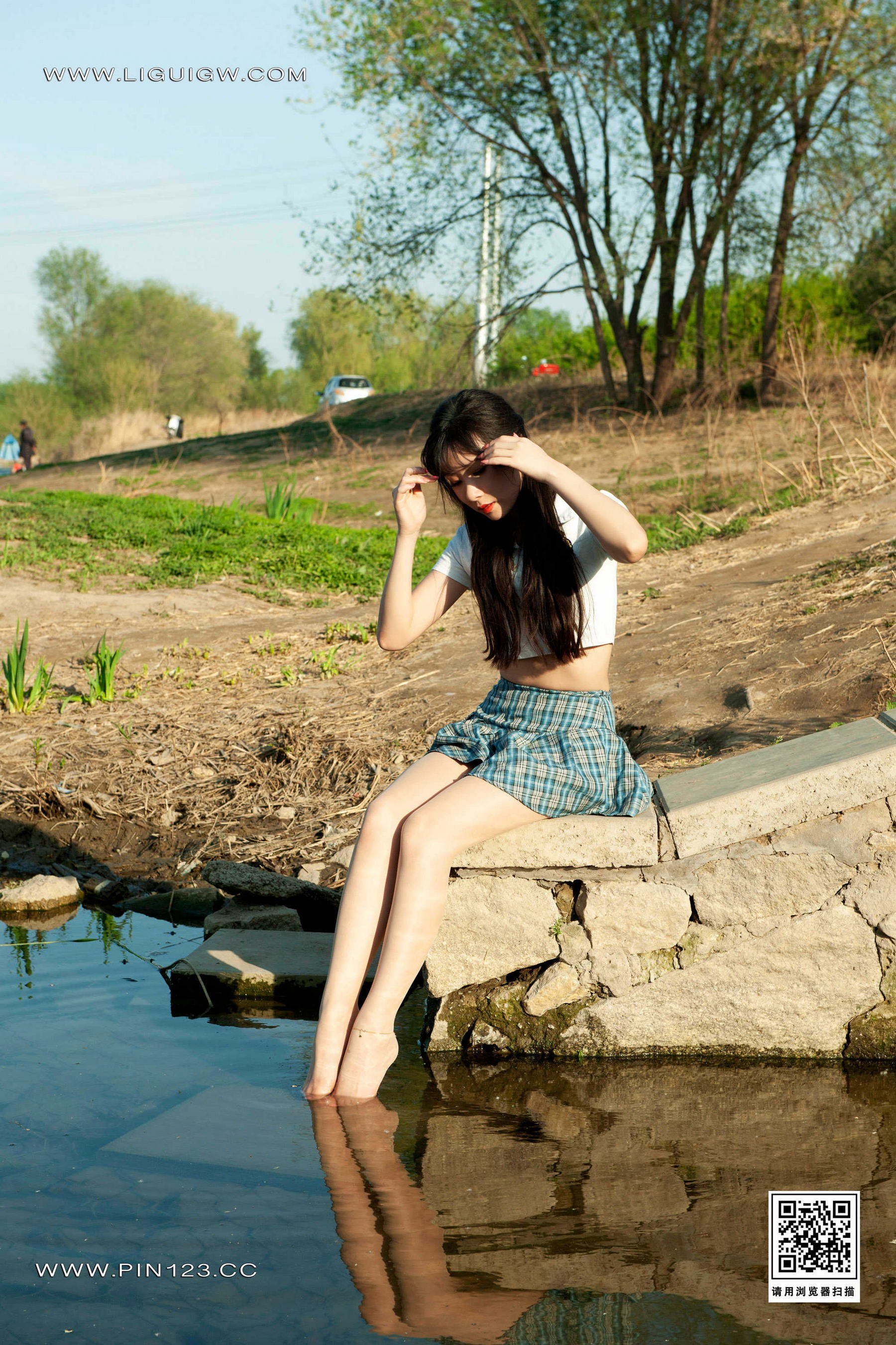 [Ligui丽柜] 2024.03.11 绿水青丝 Kiki第2张