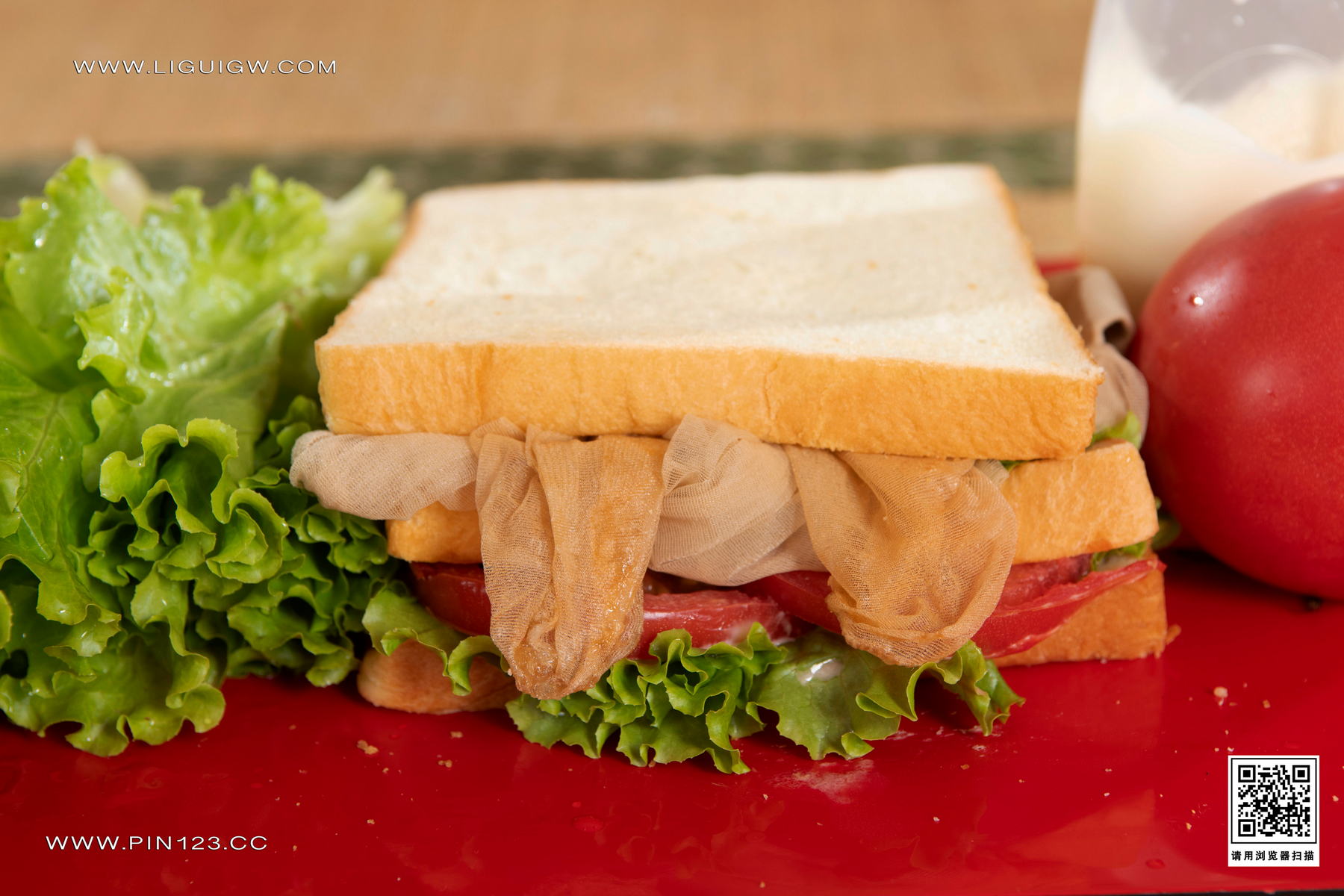 [Ligui丽柜] 2024.08.05《香足三明治》甜甜第2张