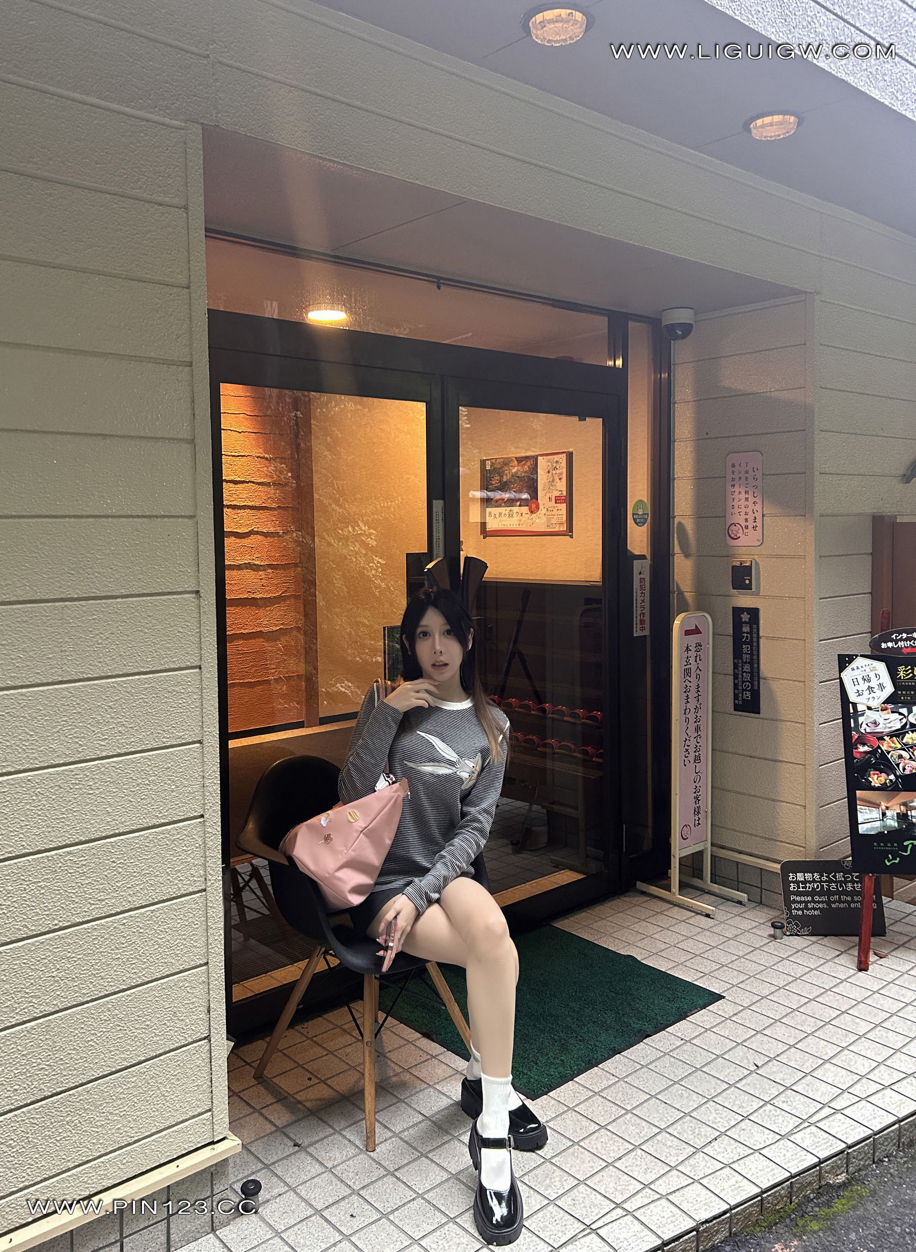 [Ligui丽柜] 2024.11.14《兔子日本旅拍花絮图片》兔子第1张