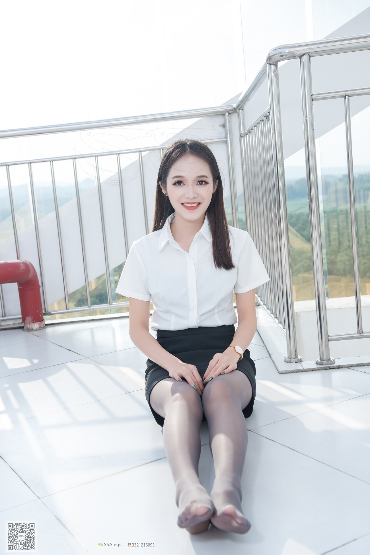 [SSA丝社]超清写真 NO.041 兰兰 灰丝女秘书带你看项目[99P]第17张