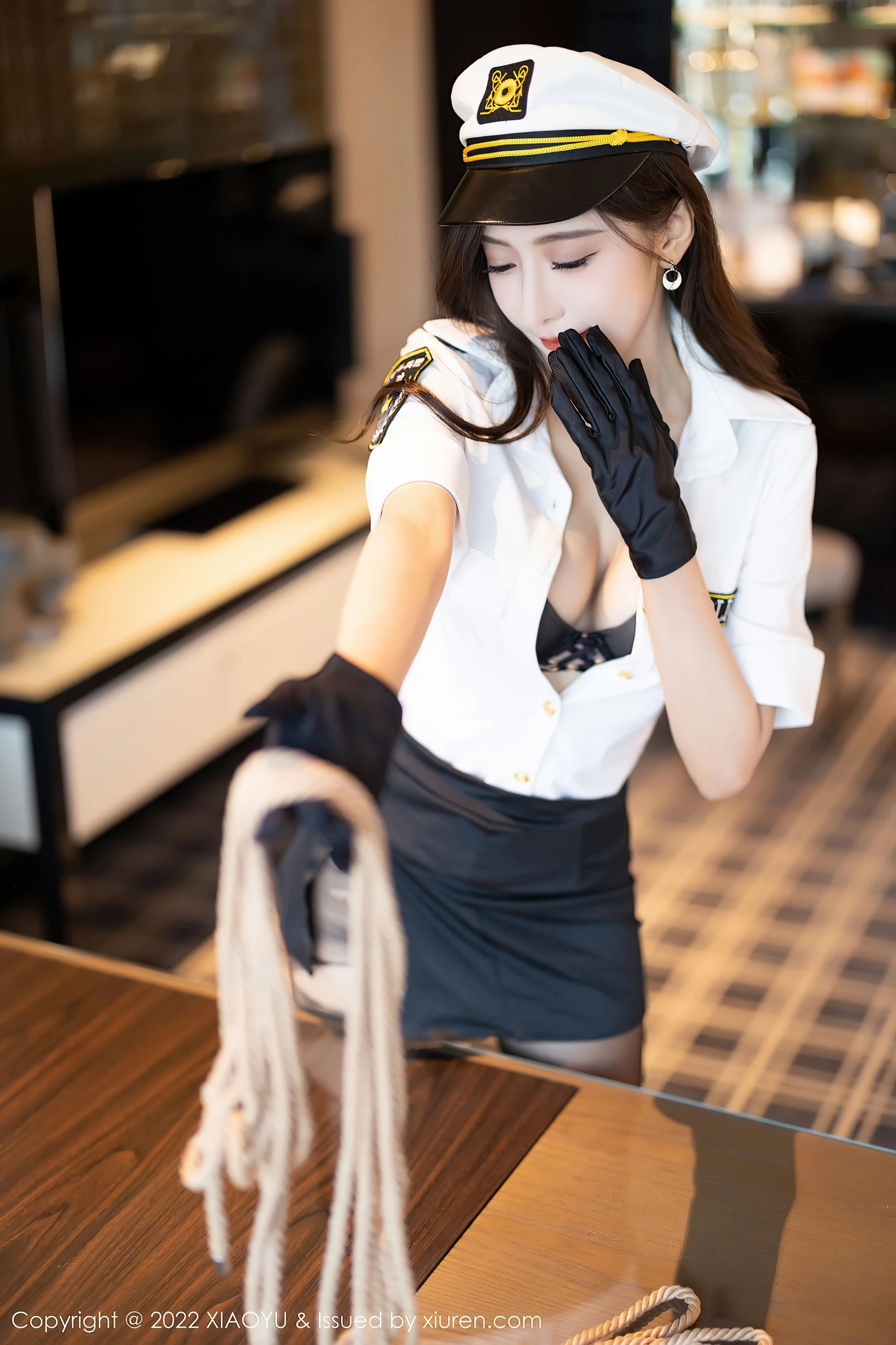 语画界 VOL.867 王馨瑶yanni 制服美腿第4张