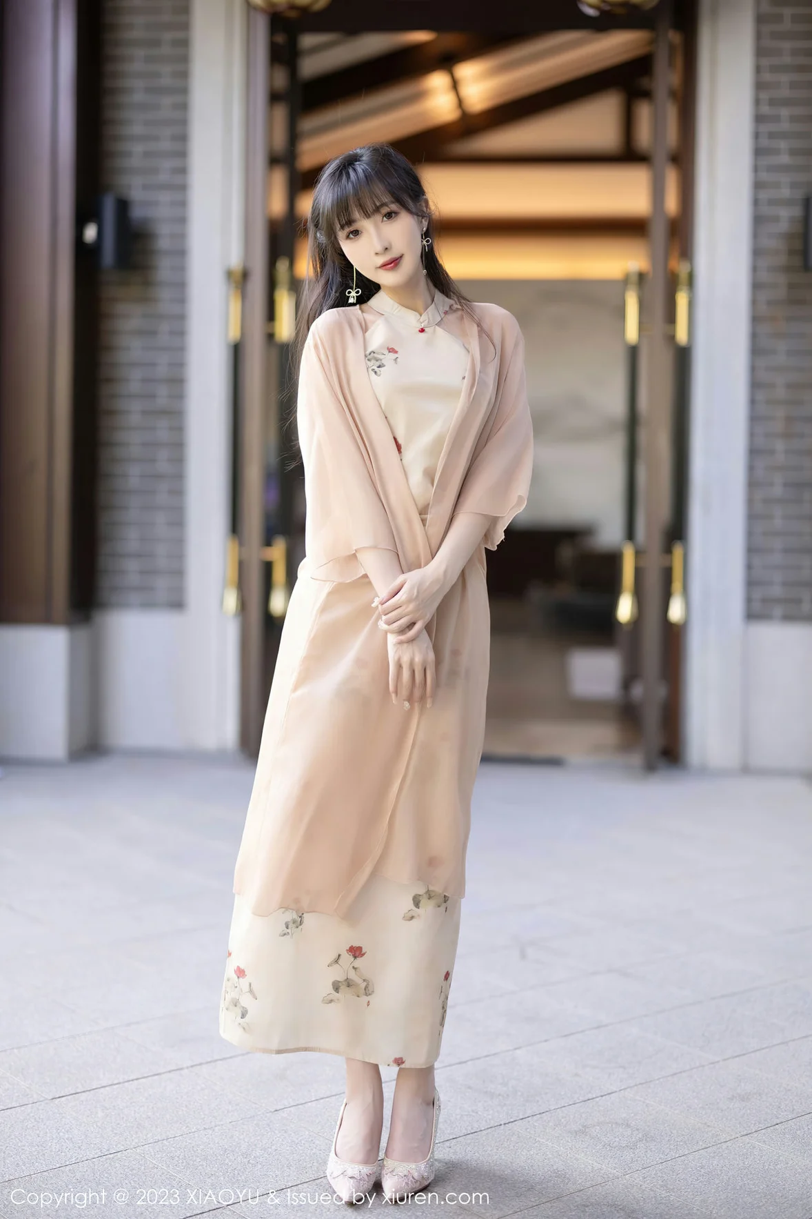  XIAOYU 语画 Vol.1071 林星阑 浅色薄纱贵州旅拍 [94P]第1张