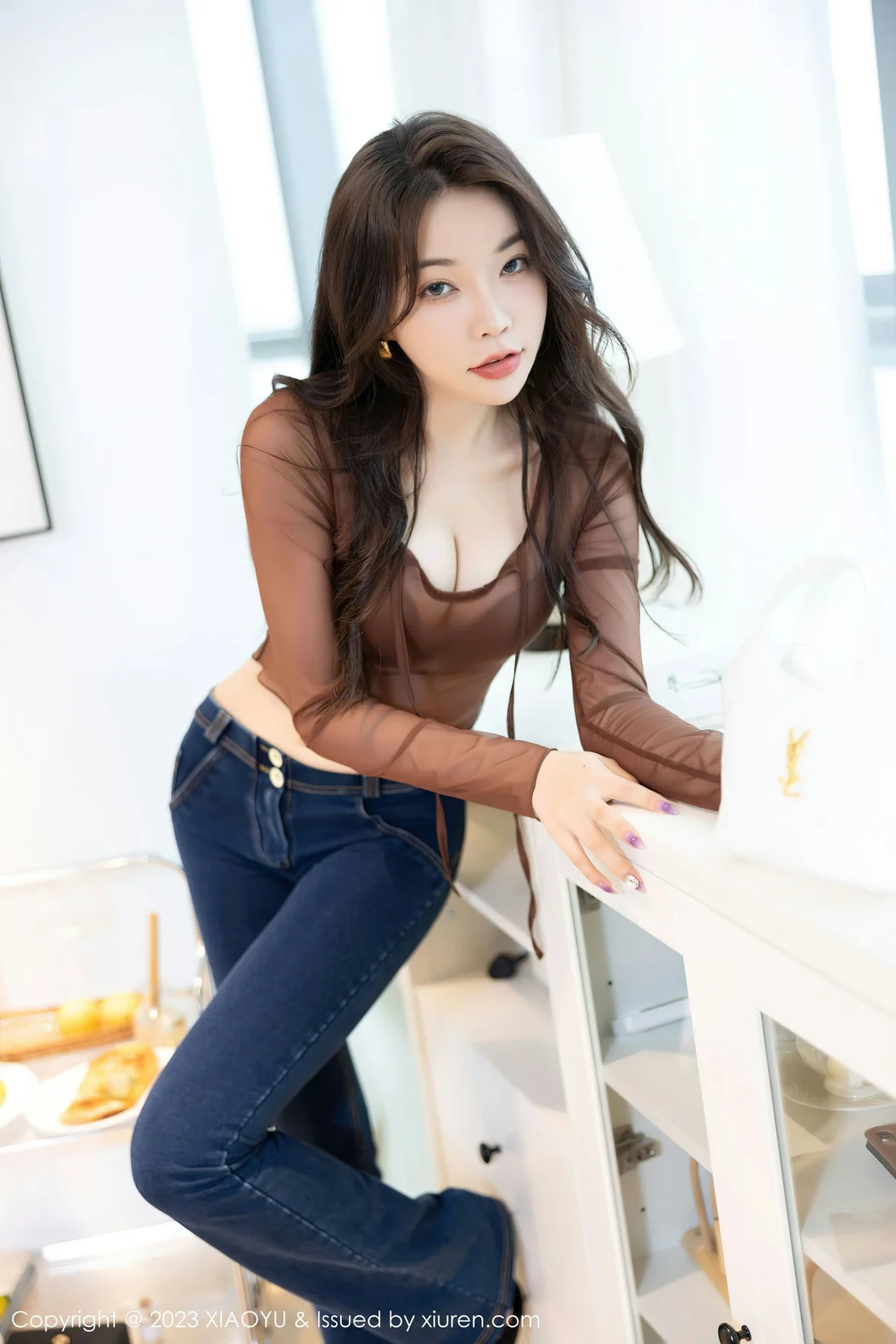  XIAOYU 语画界 Vol.1055 徐莉芝Booty 轻透上衣性感写真 [84P]第4张