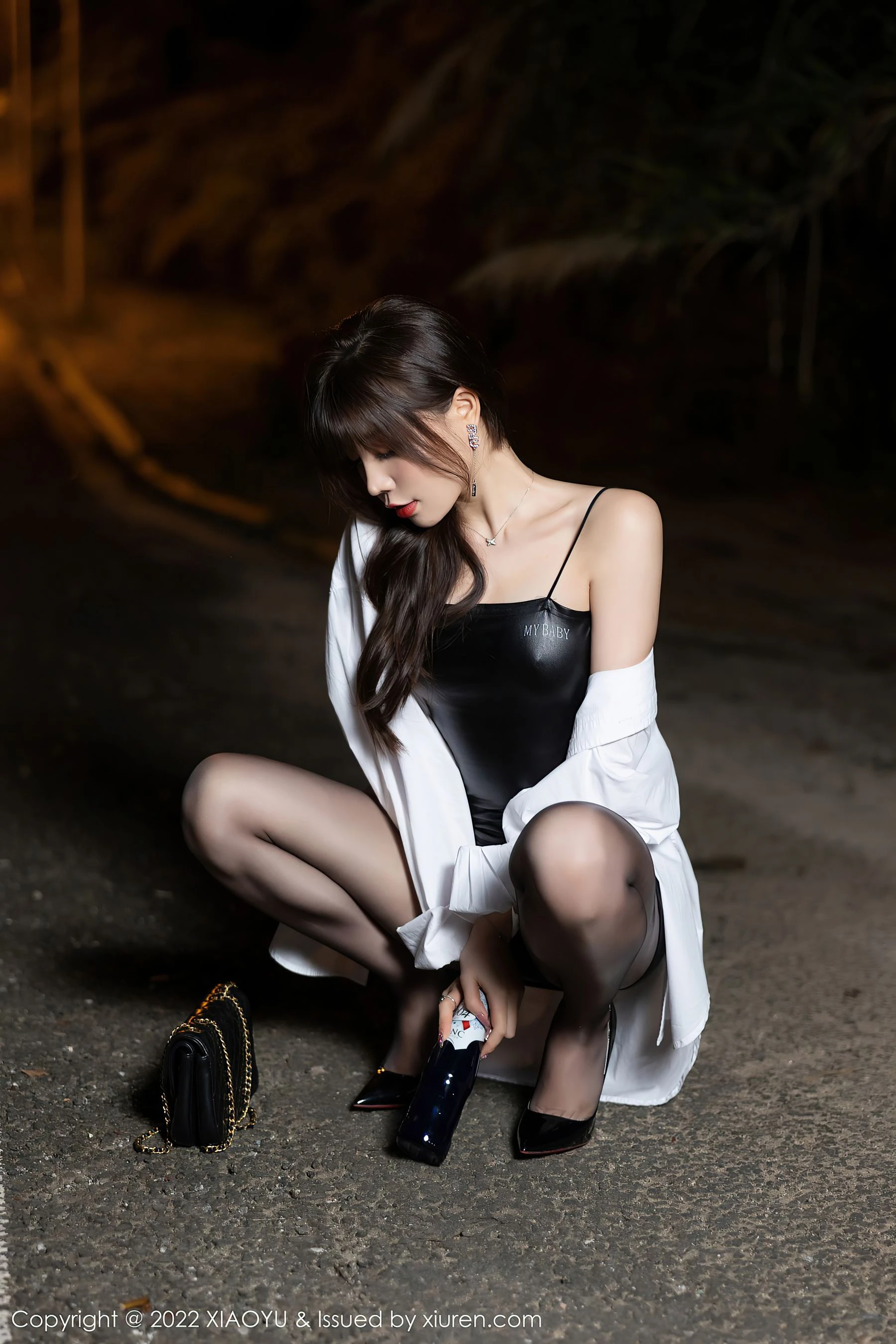  语画界 VOL.802 郑颖姗Bev 黑丝美腿第25张