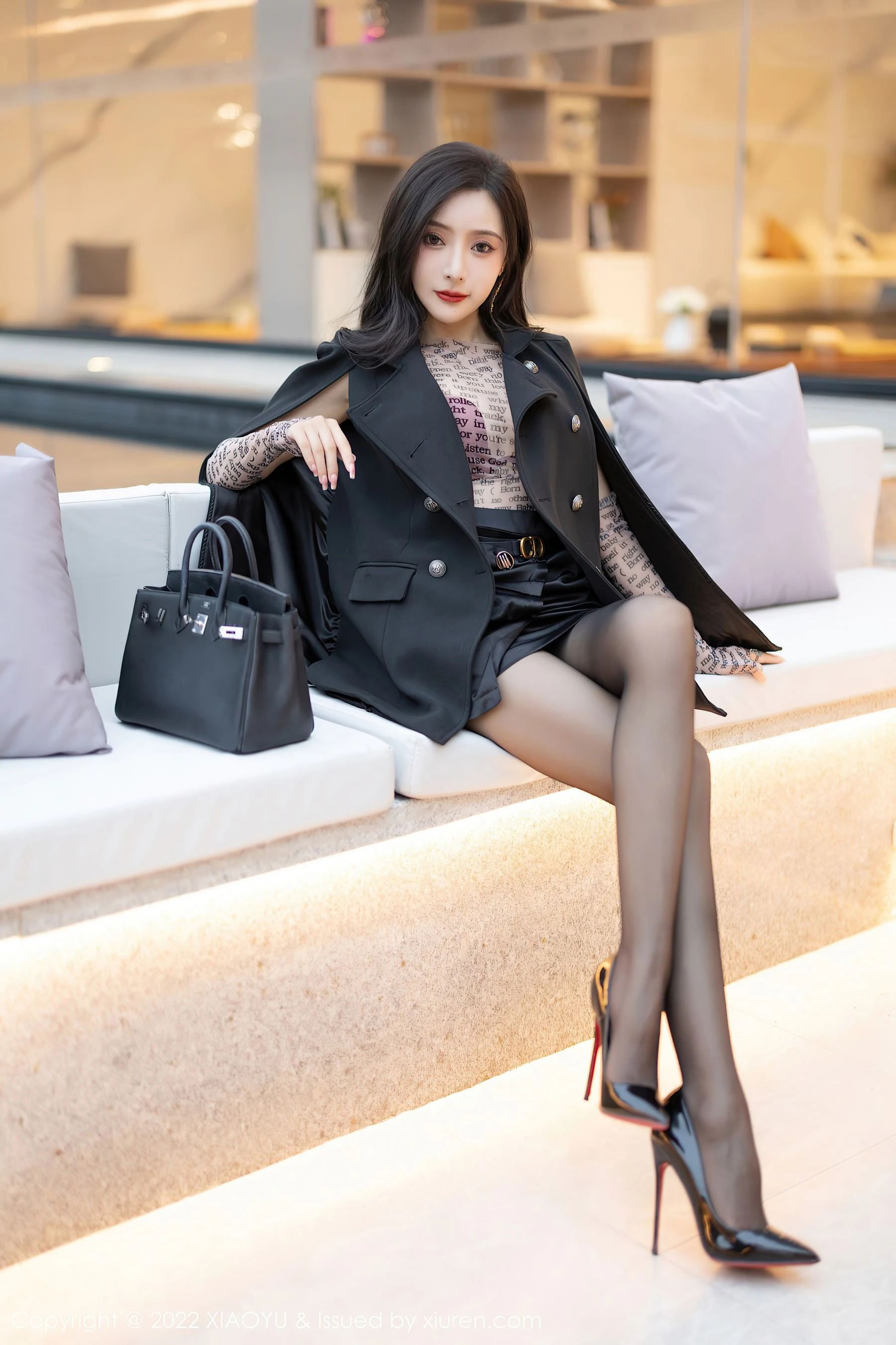  语画界 VOL.916 王馨瑶yanni 黑丝美腿第22张