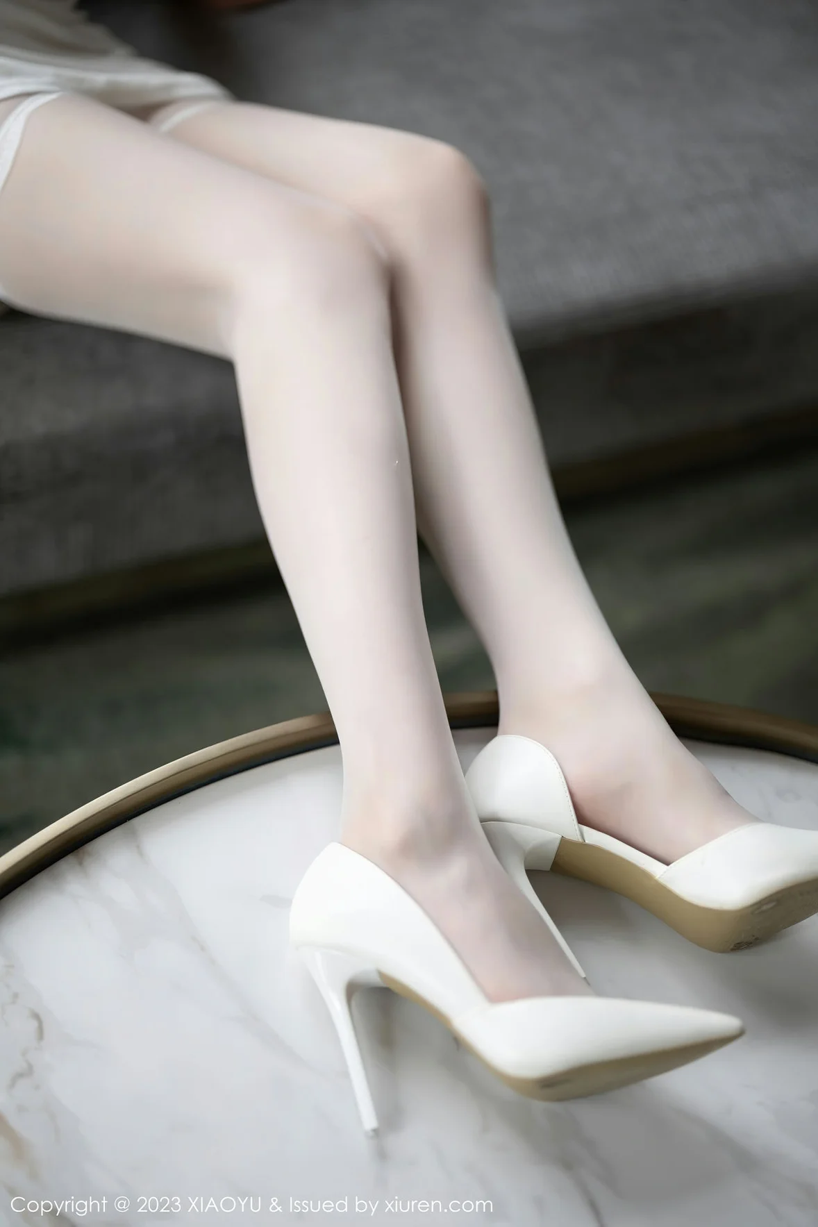  XIAOYU 语画 Vol.1099 梦心玥 白色丝袜性感写真 [92P]第7张
