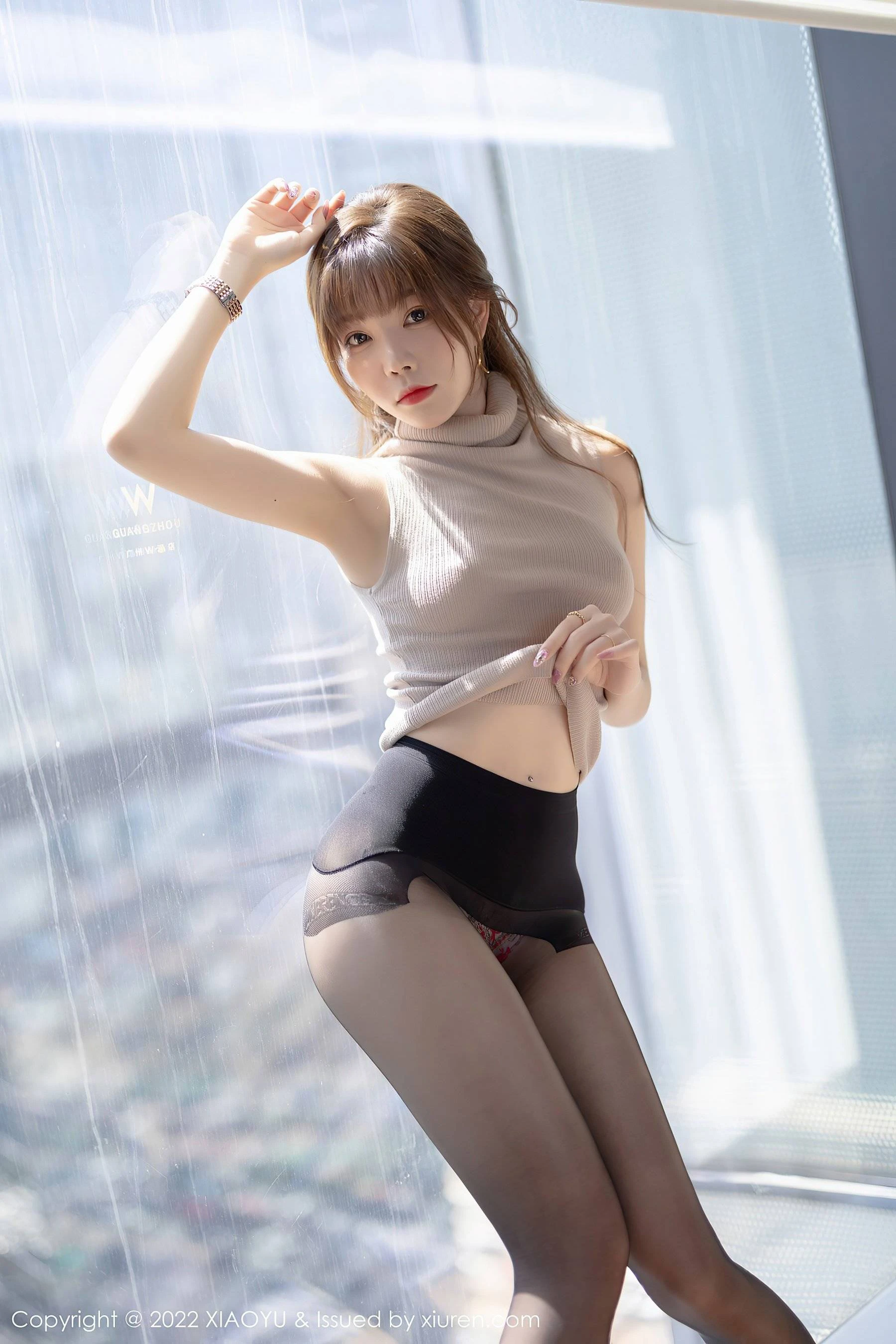 语画界 VOL.808 芝芝Booty 黑丝美腿第33张