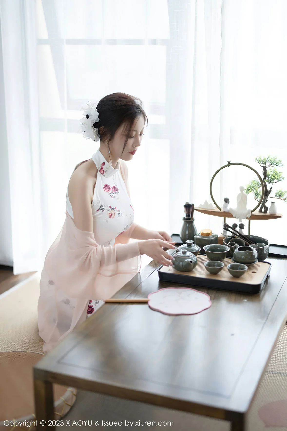  XIAOYU 语画界 Vol.1046 杨晨晨Yome 江南风韵茶艺主题贵州旅拍 [88P]第4张