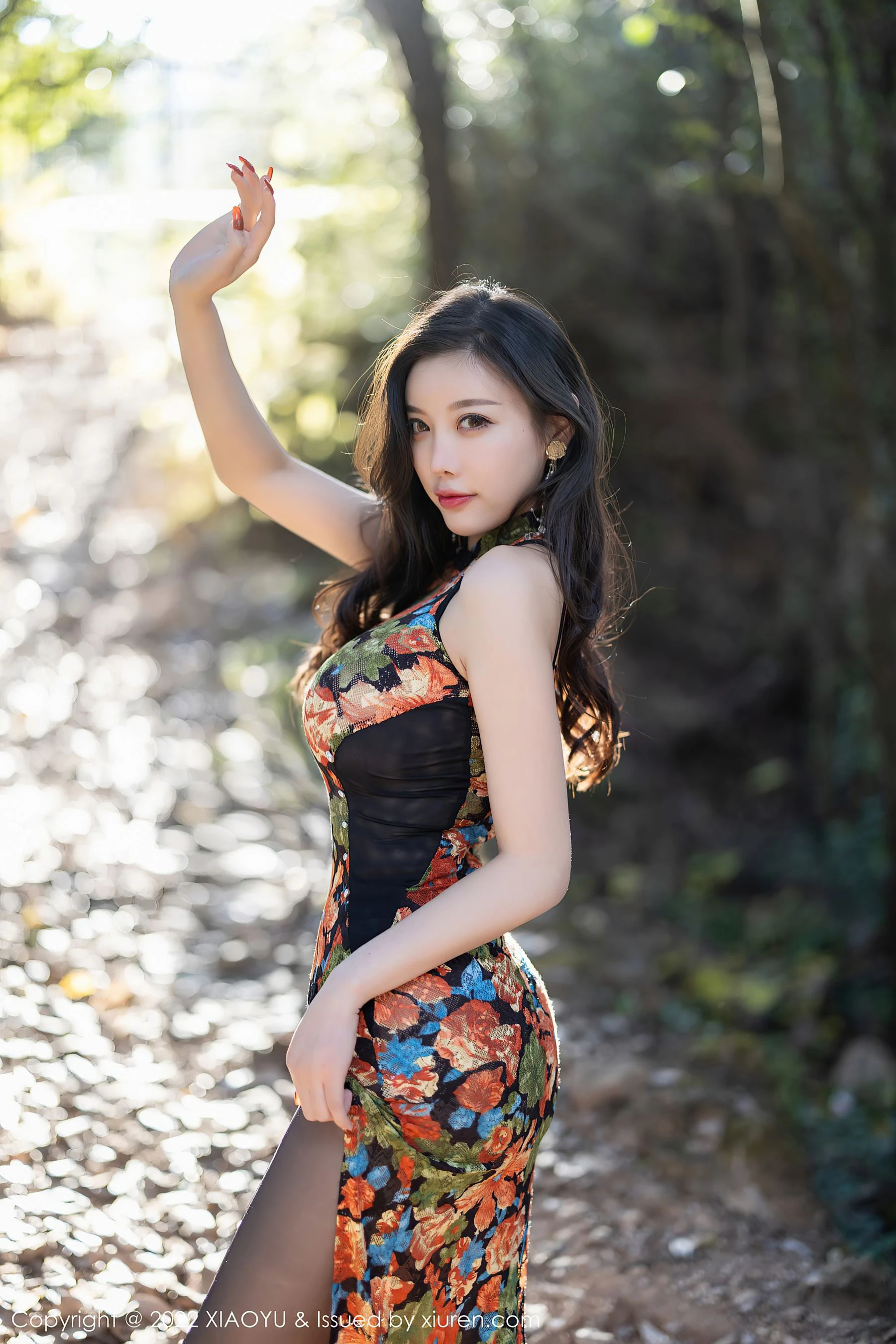 语画界 VOL.750 杨晨晨Yome 黑丝旗袍第20张