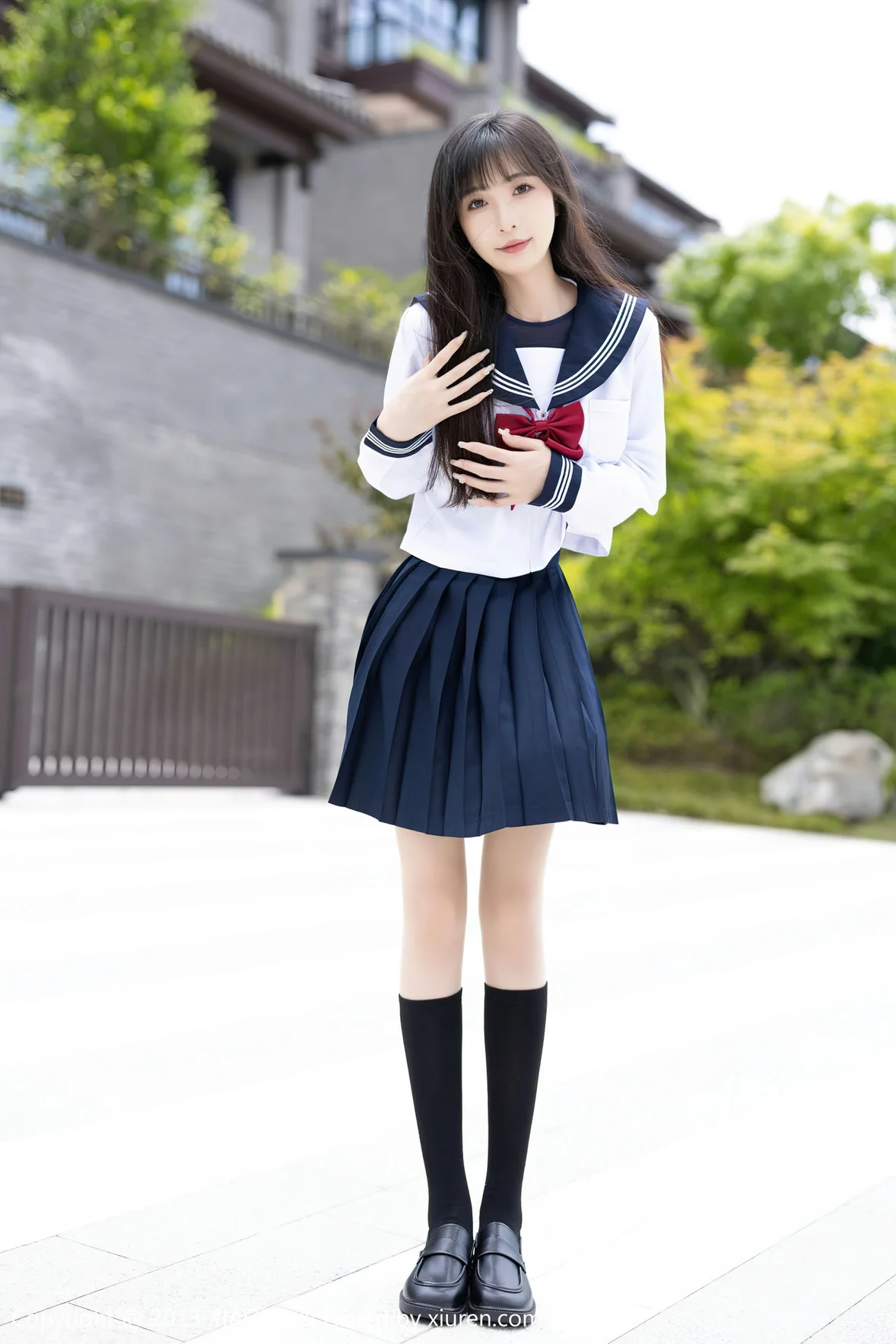  XIAOYU 语画界 Vol.1045 林星阑 学生服贵州旅拍 [97P]第1张