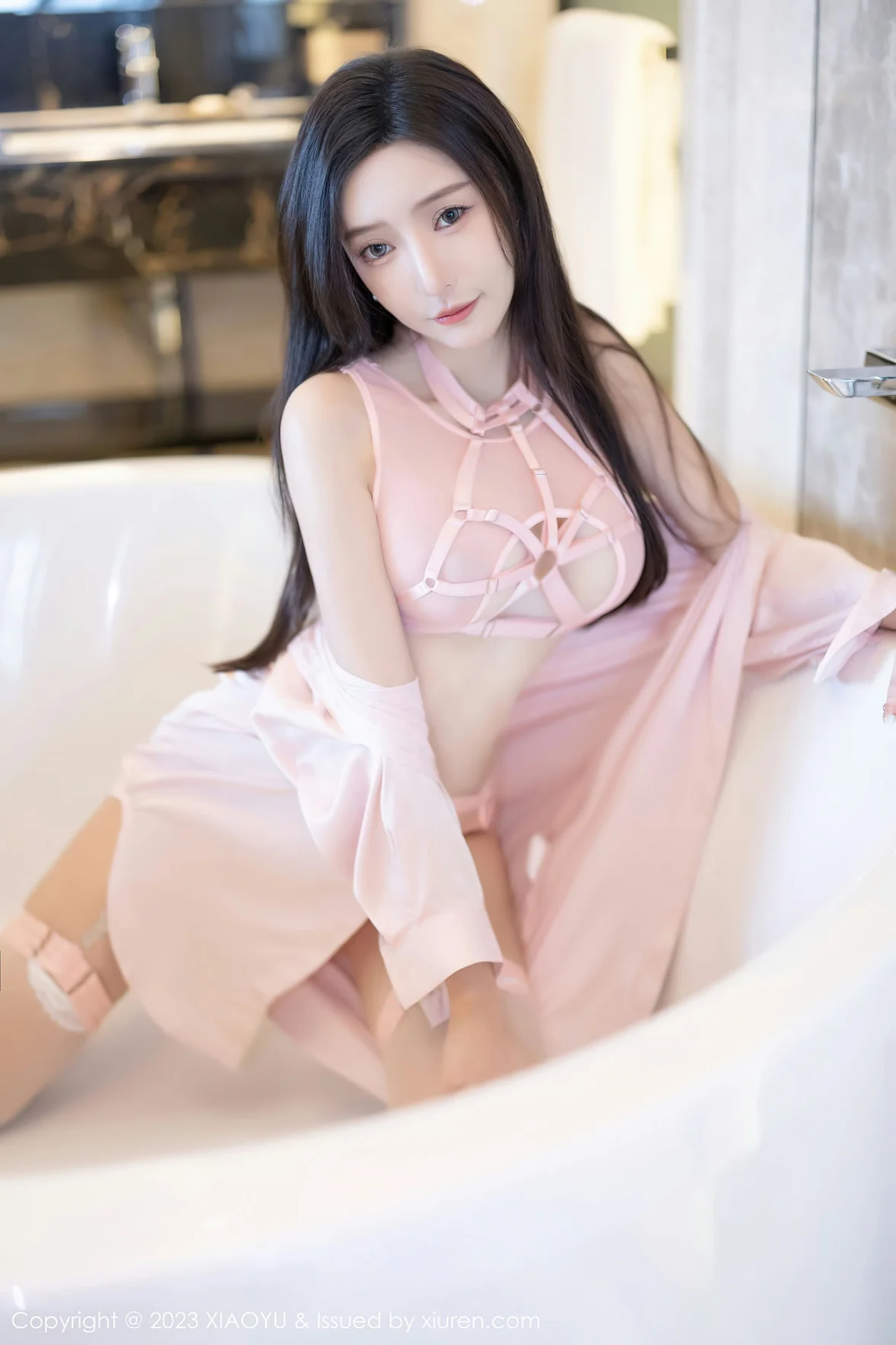  XIAOYU 语画界 Vol.1040 王馨瑶yanni 粉色情趣服饰性感写真 [86P]第12张