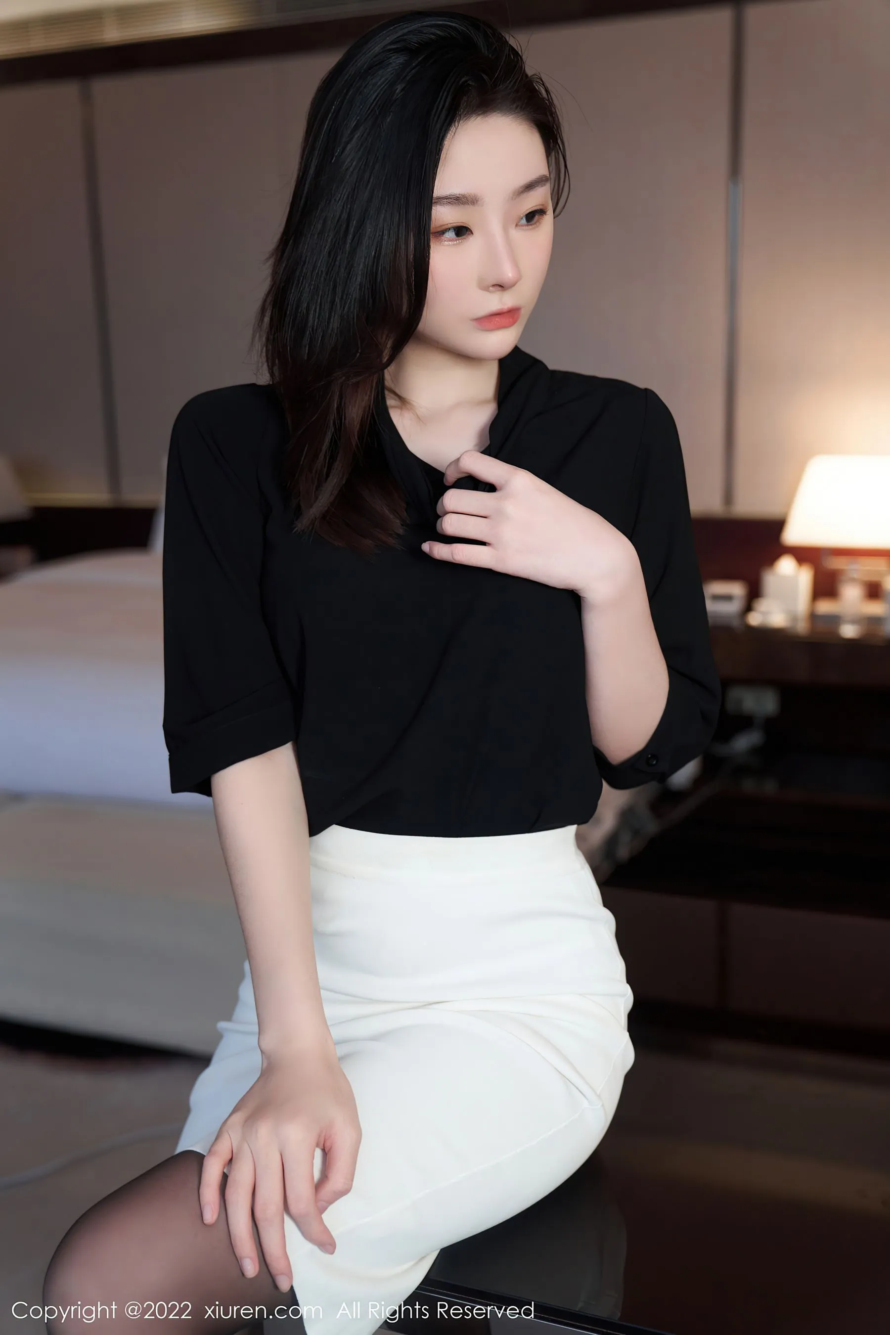  秀人网 No.5312 是小逗逗 短裙美腿第14张