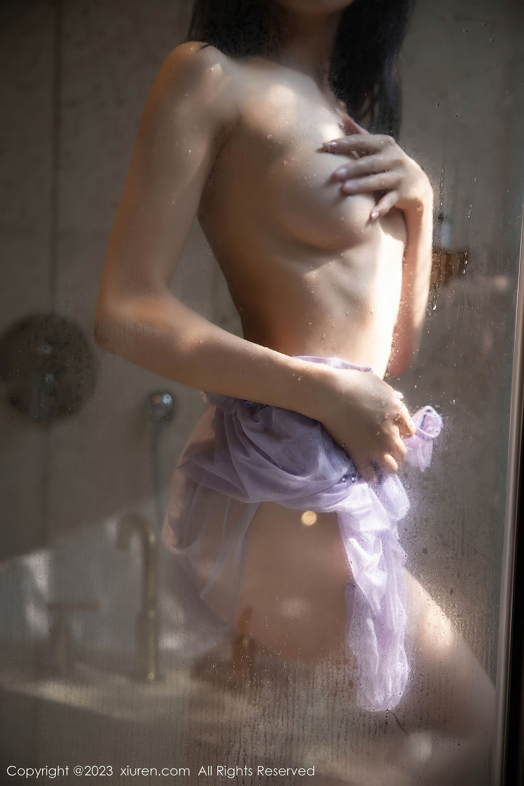 XiuRen 秀人 No.7451 糖豆sisi 睡裙美腿第12张