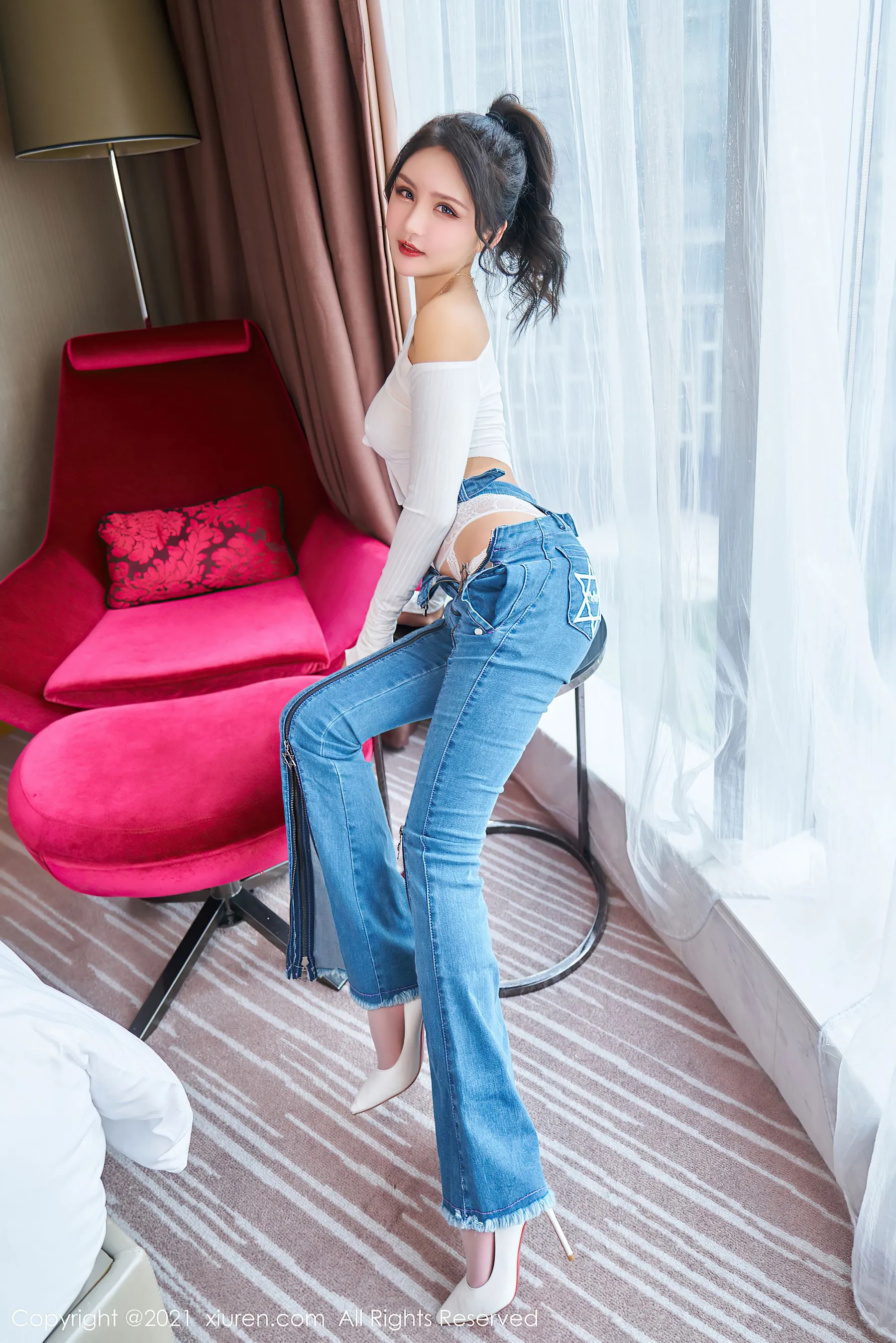  秀人 No.3720 Emily尹菲第6张