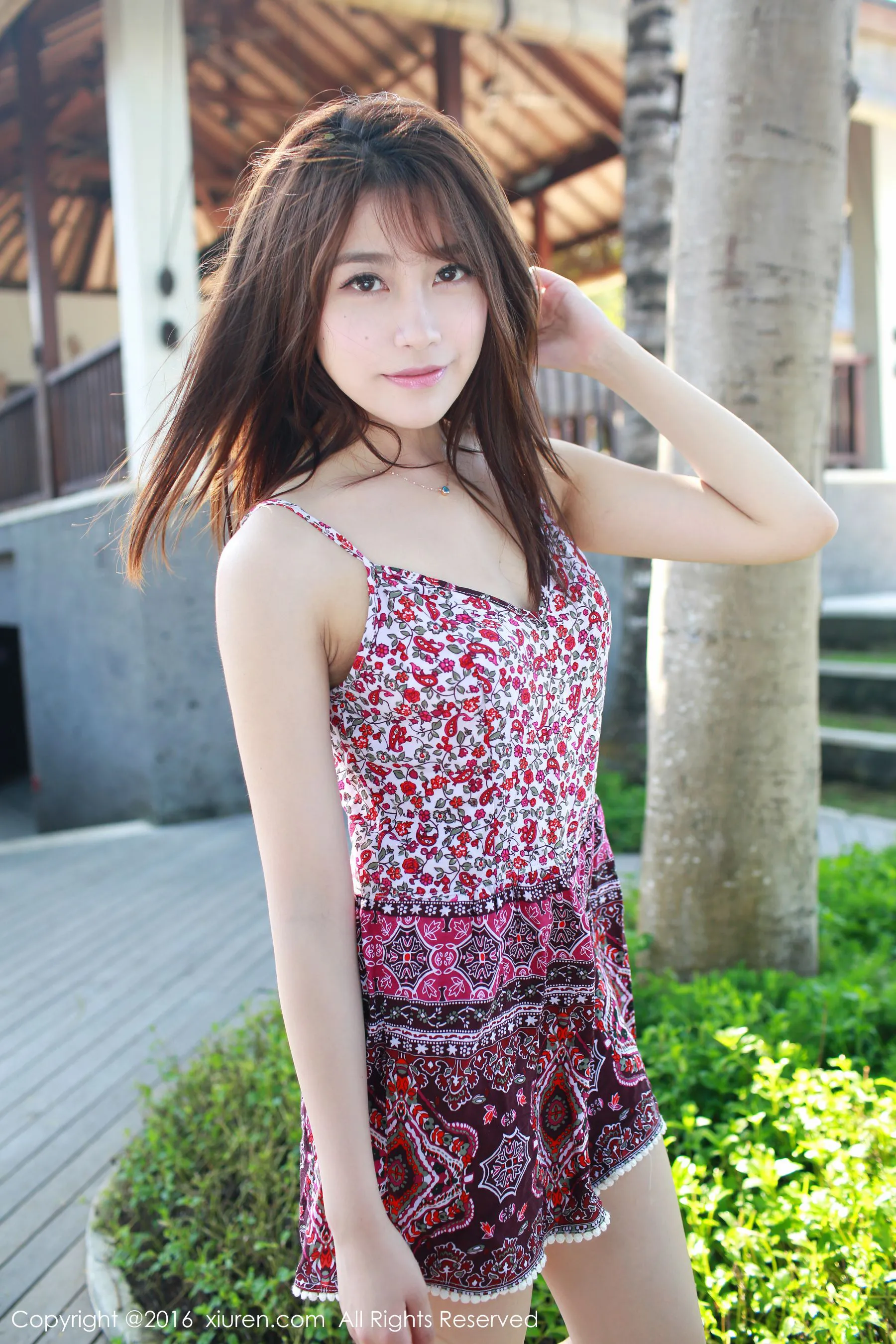 许诺Sabrina《巴厘岛旅拍》极品小清新外拍 秀人网 No.562第10张