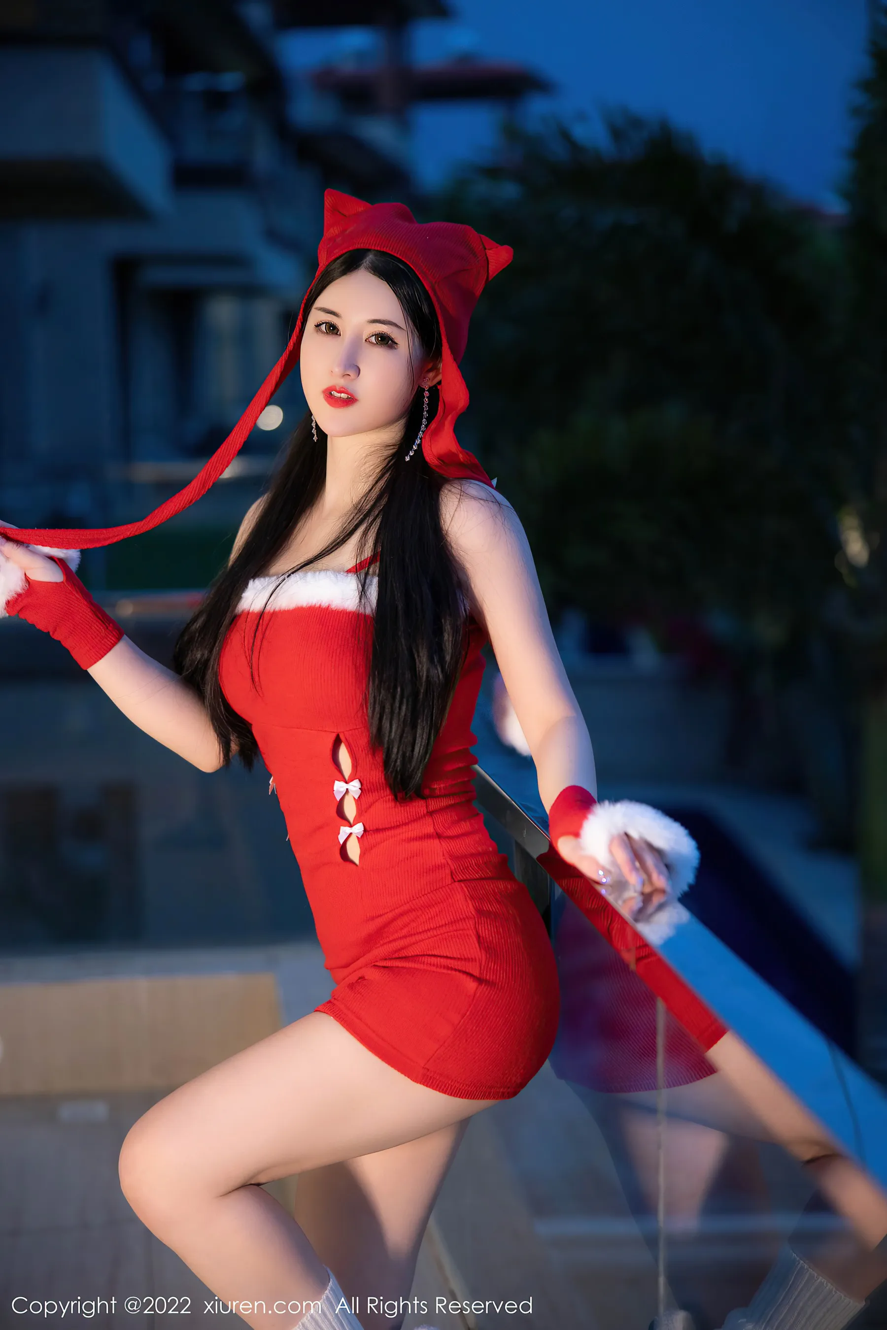  秀人网 No.4565 诗诗kiki 新年美腿第18张