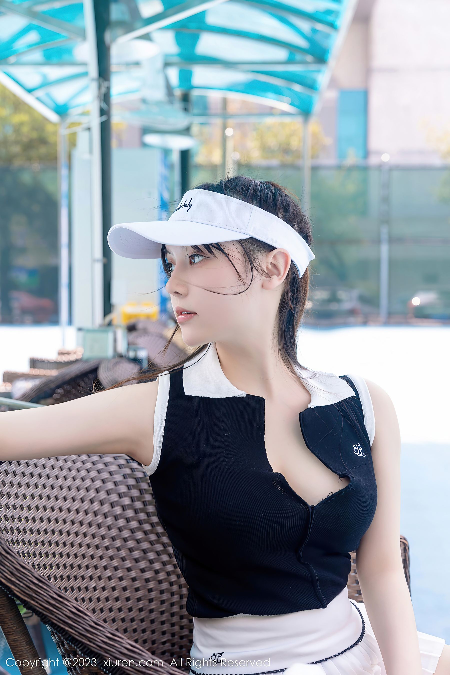 XiuRen 秀人 No.7467 豆瓣酱 网球美臀第22张