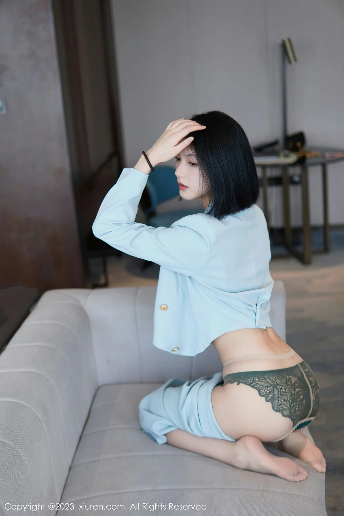  XiuRen 秀人 No.6885 乔一一 诱人原色丝袜性感写真 [75P]第17张