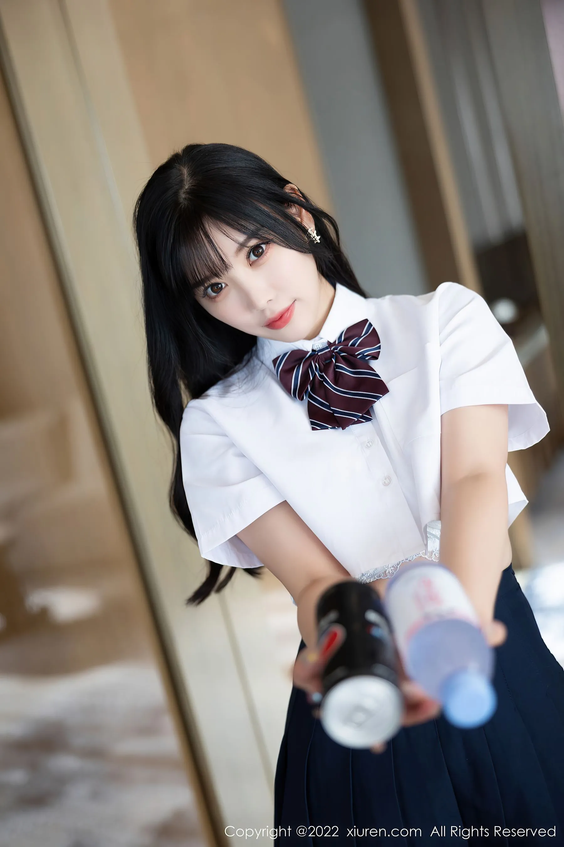  秀人网 No.5338 杨晨晨 校园制服诱惑第18张