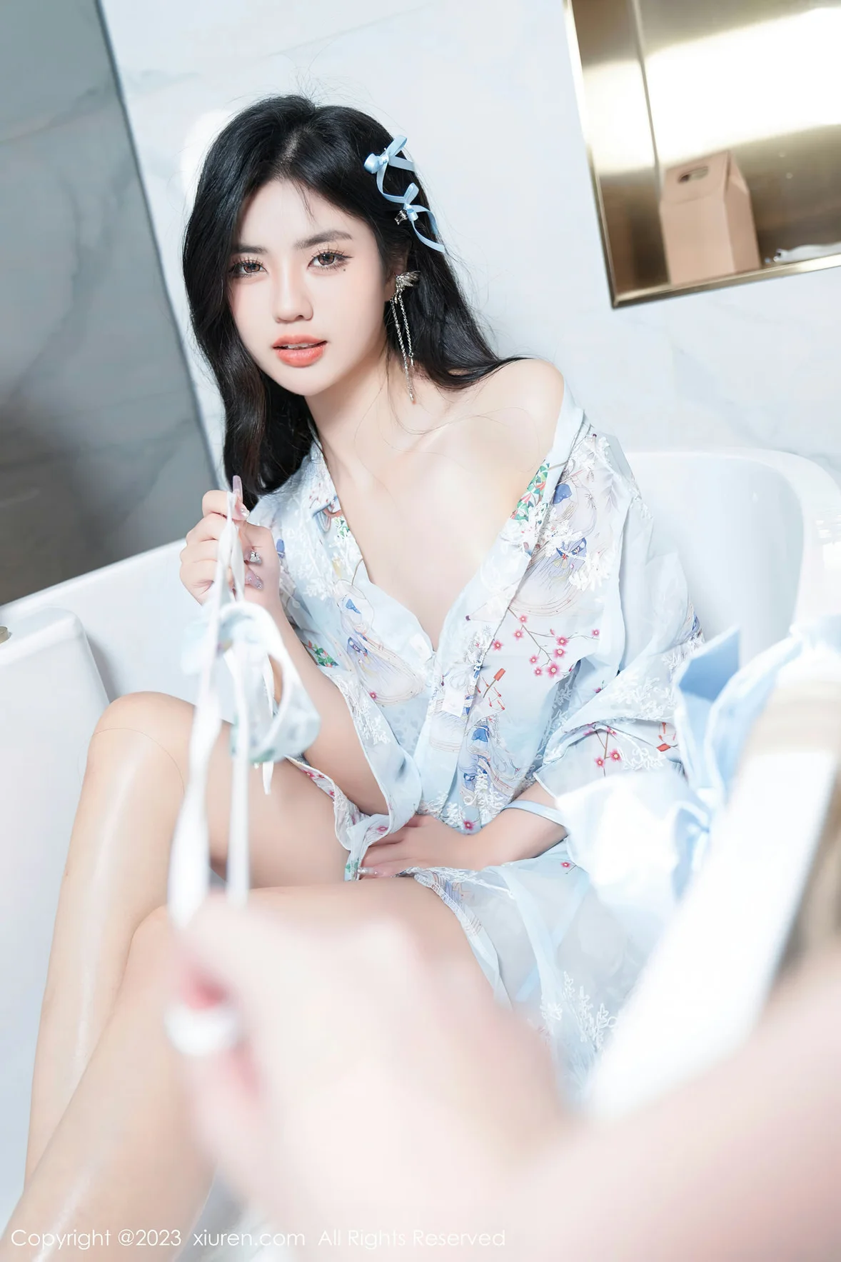  XiuRen 秀人 No.6924 浅浅Danny 原色丝袜性感写真 [80P]第21张