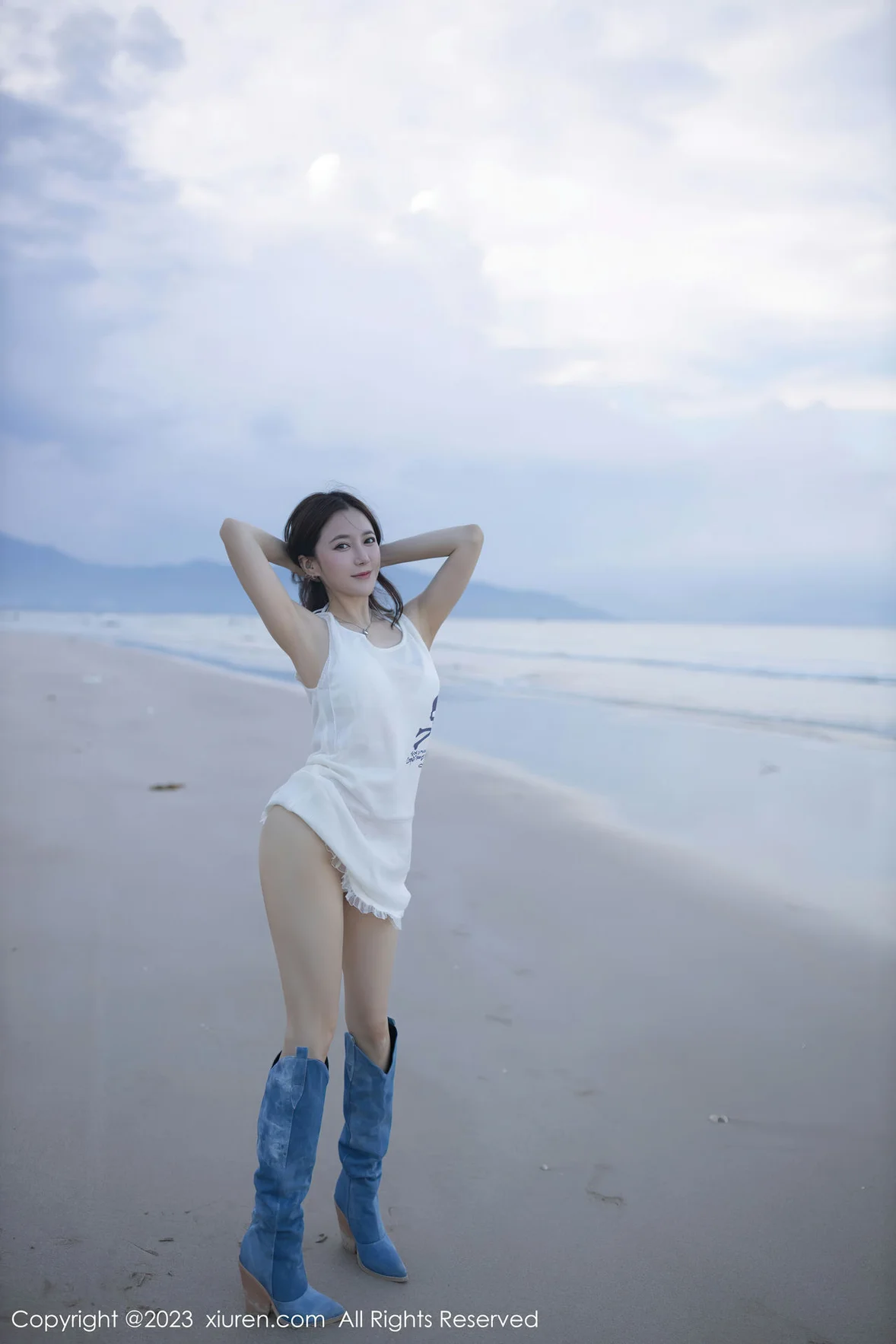  XiuRen 秀人 No.6852 鱼子酱Fish 白色比基尼巴厘岛旅拍1 [81P]第2张