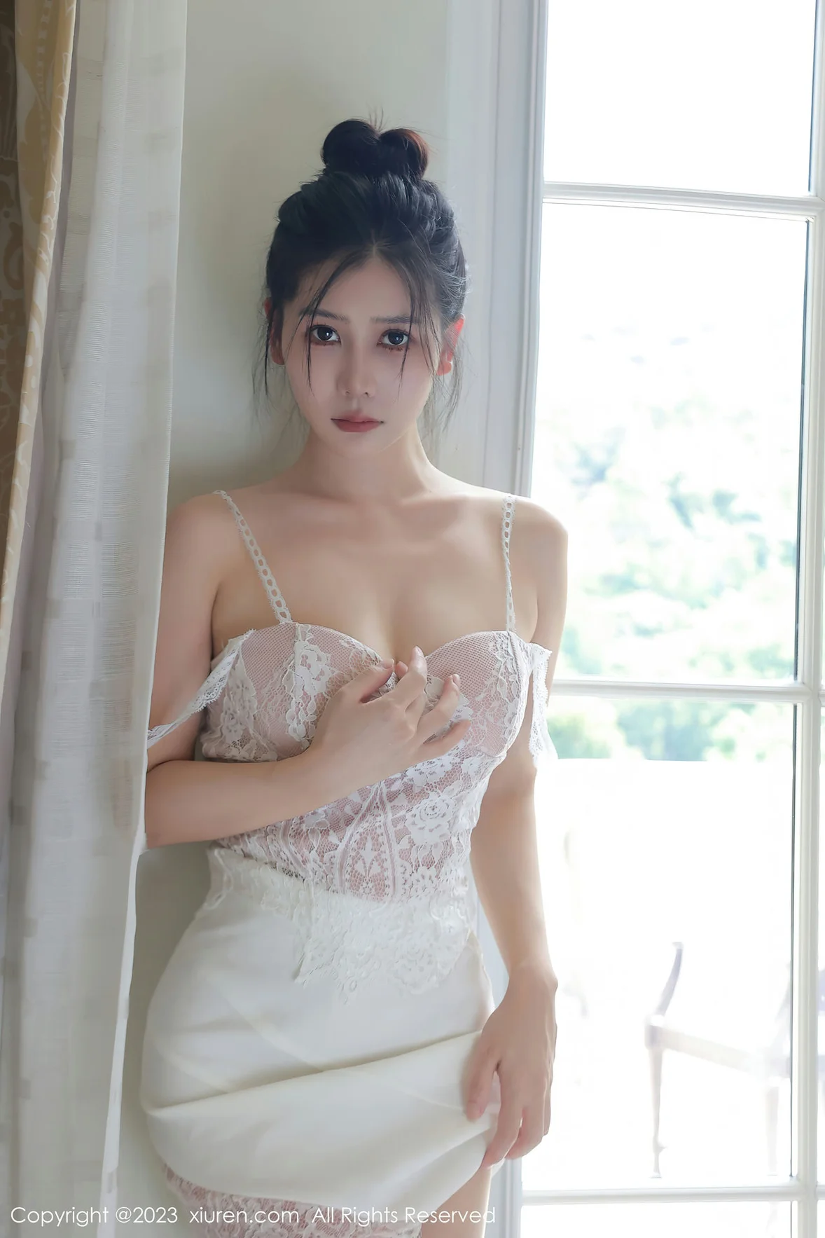  XiuRen 秀人 No.7124 尹甜甜 芭蕾舞裙性感写真 [63P]第2张