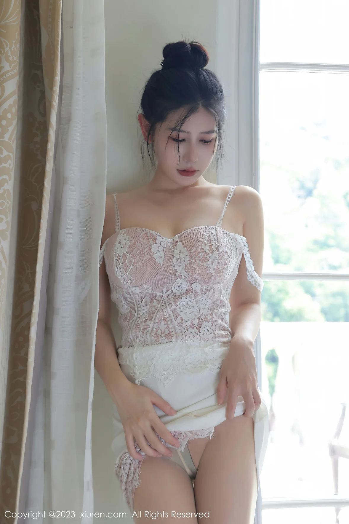  XiuRen 秀人 No.7124 尹甜甜 芭蕾舞裙性感写真 [63P]第3张