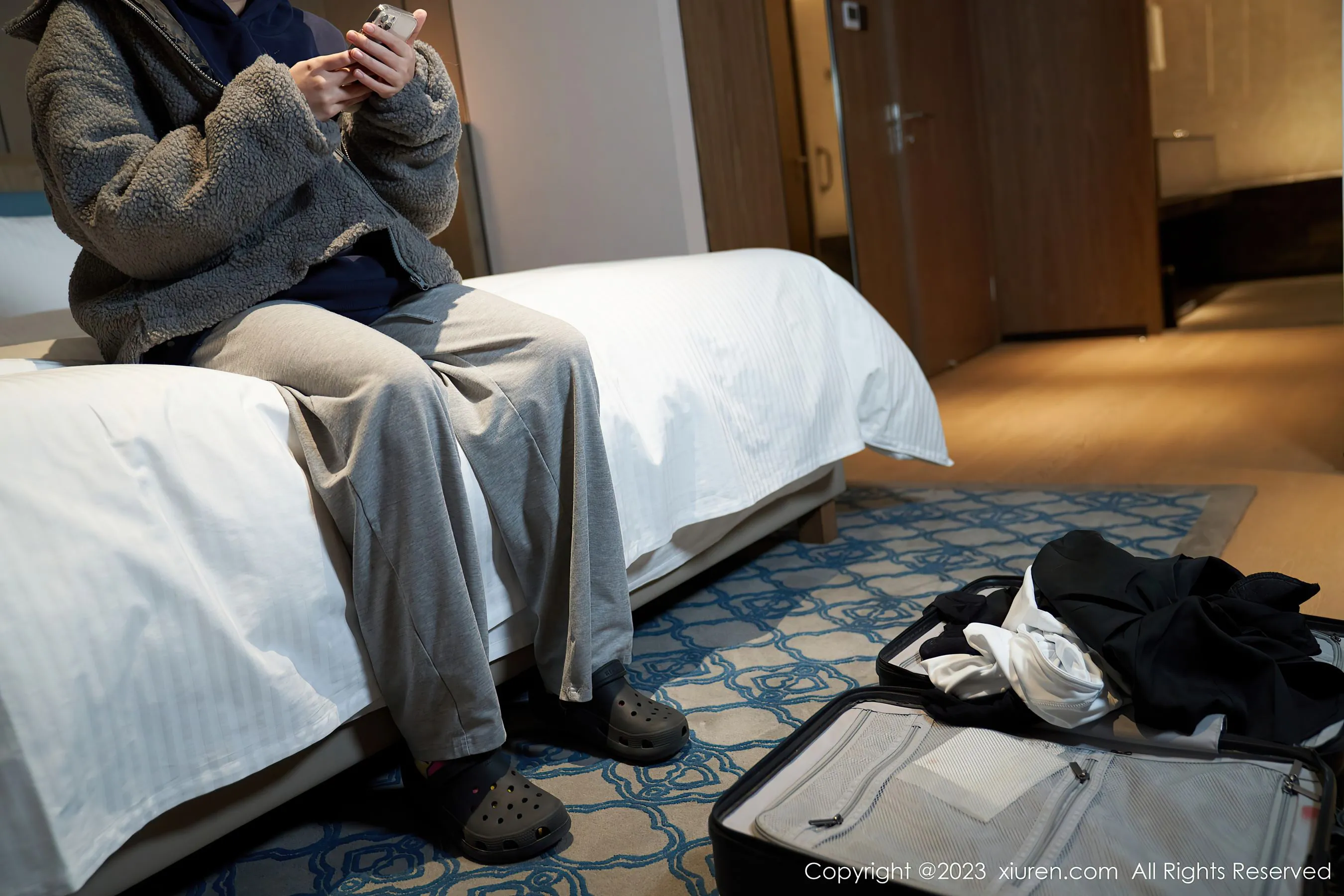 秀人网 No.6401 周于希Sally 美臀黑丝第17张