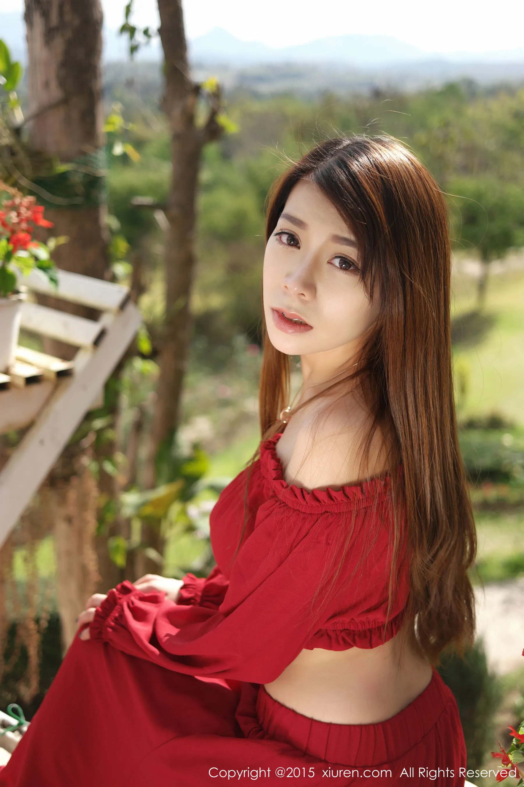 vetiver嘉宝贝儿《泰国旅拍》长裙女神系列 秀人网 No.303第6张