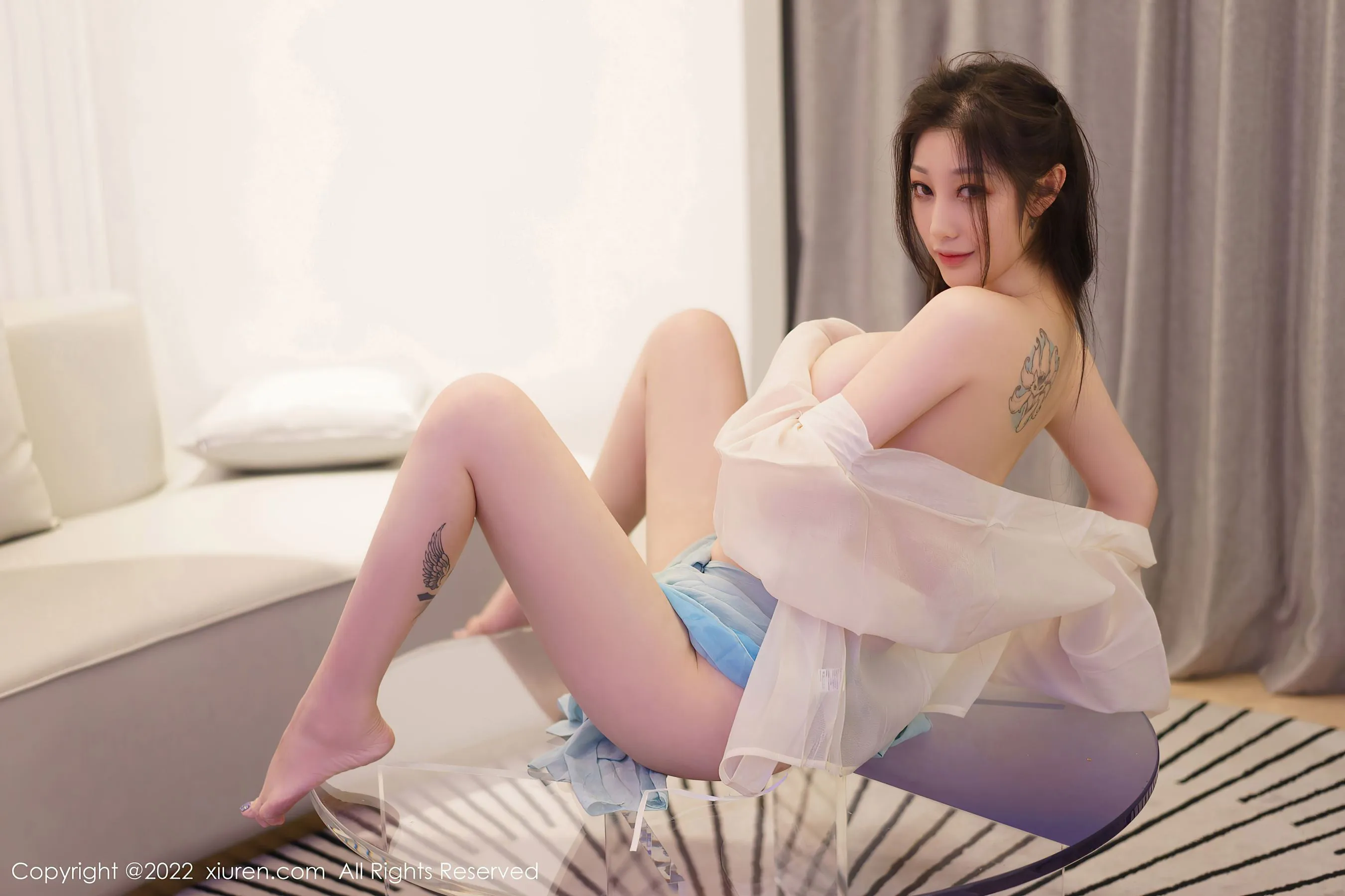  秀人网 No.5844 妲己_Toxic 古装美臀第10张