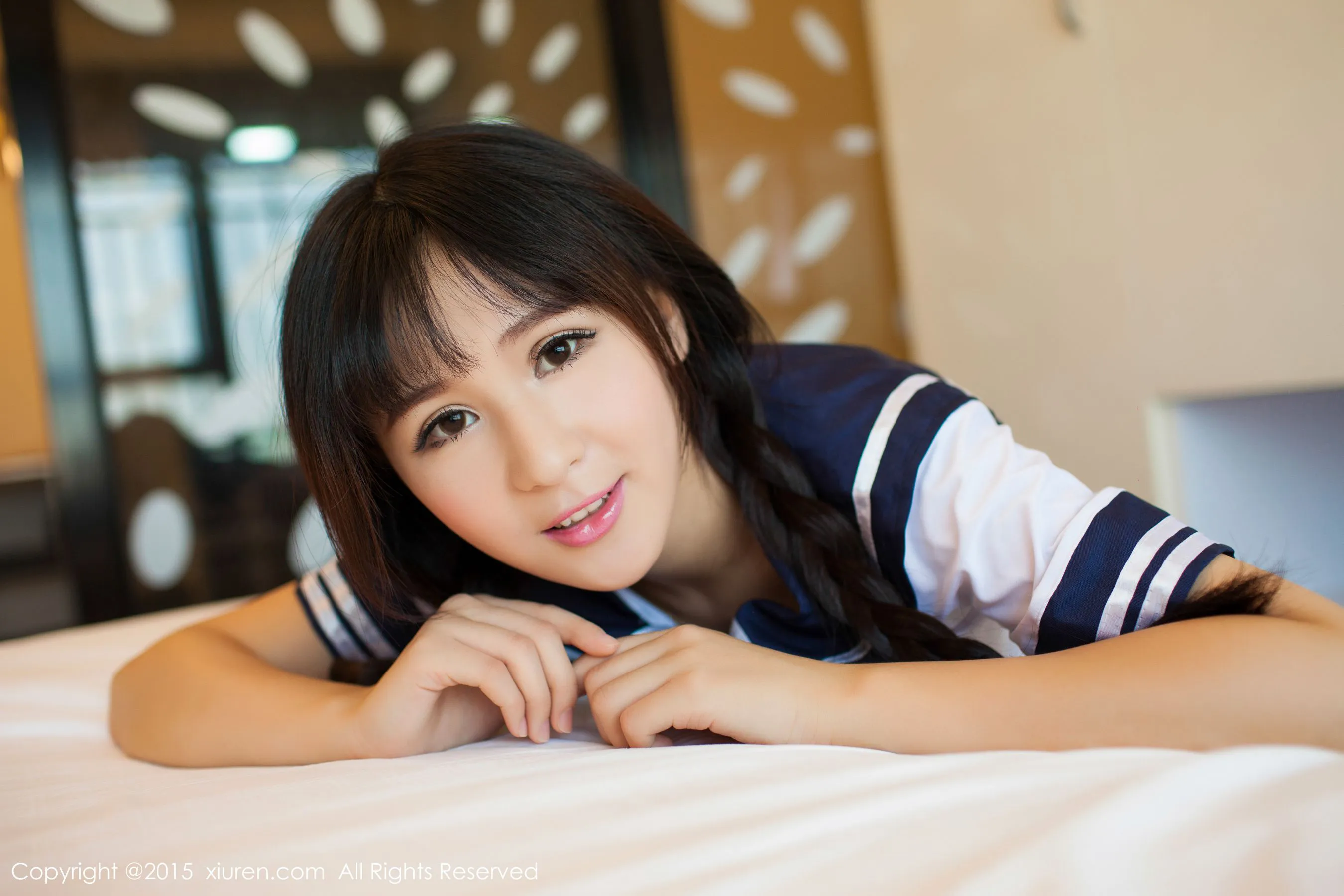  唐雨辰TYC《水手校服+热裤系列》 秀人网 No.405第7张