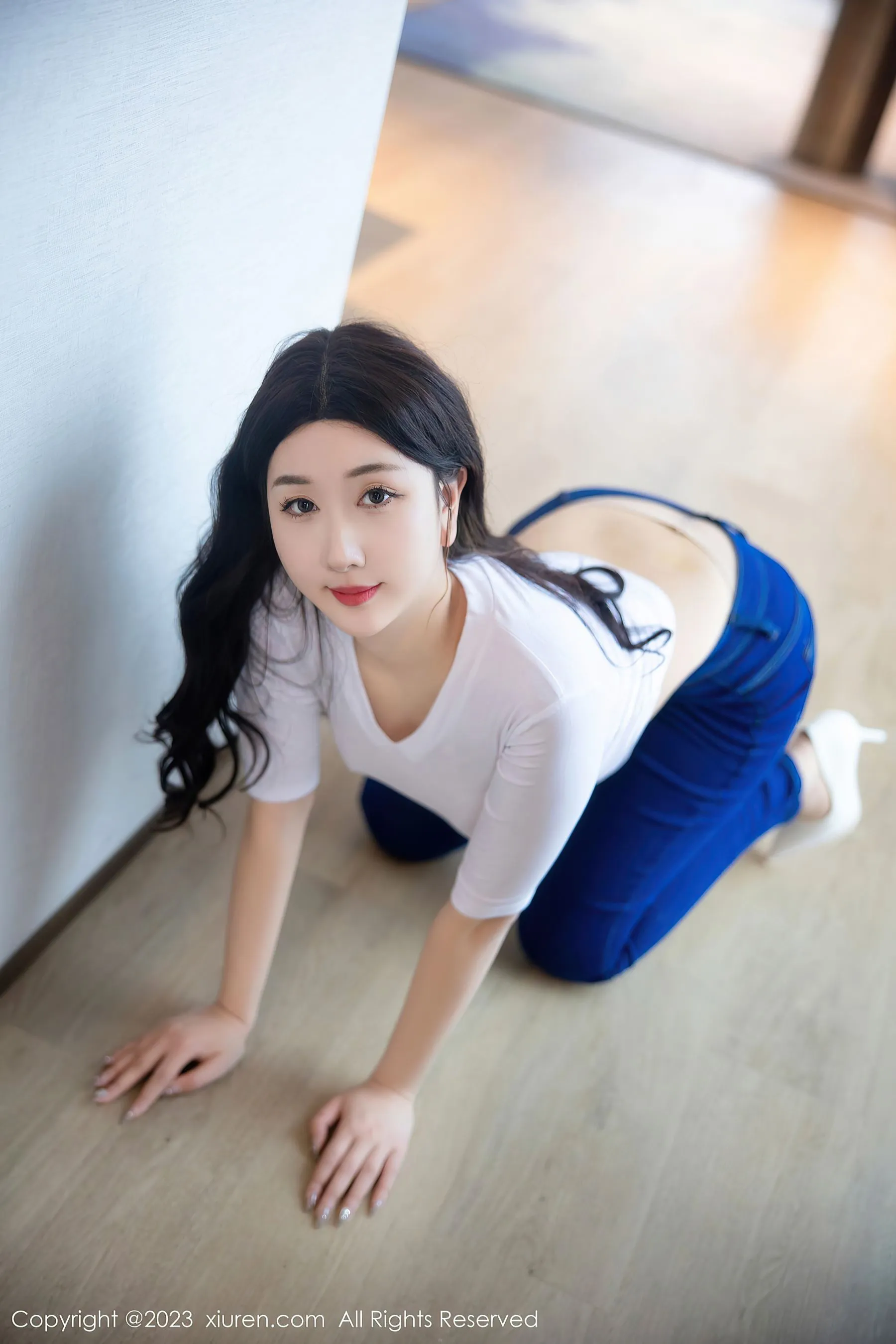  秀人网 No.6570 江真真 牛仔裤美臀第20张