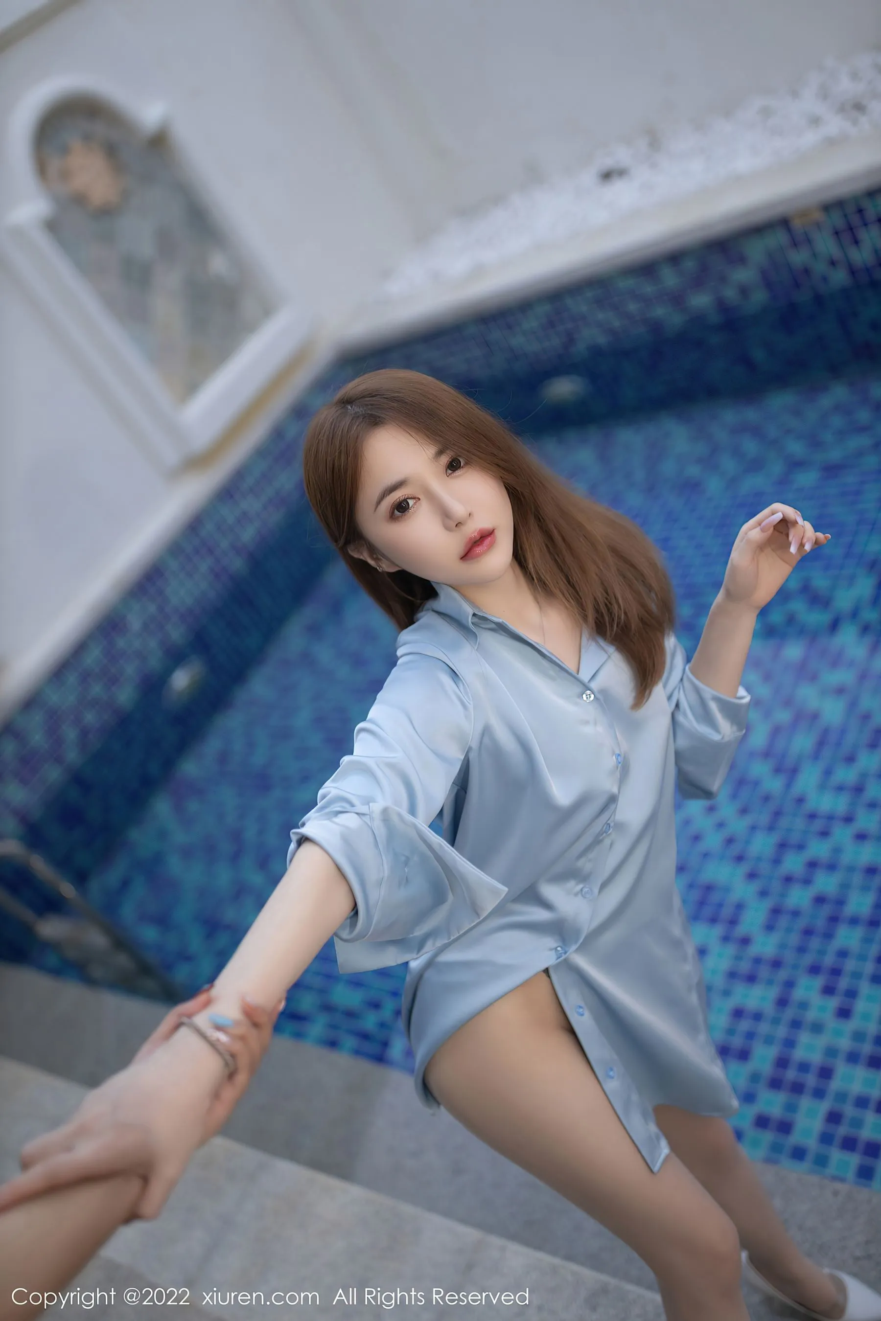  秀人网 No.4911 鱼子酱Fish 性感美腿写真第20张