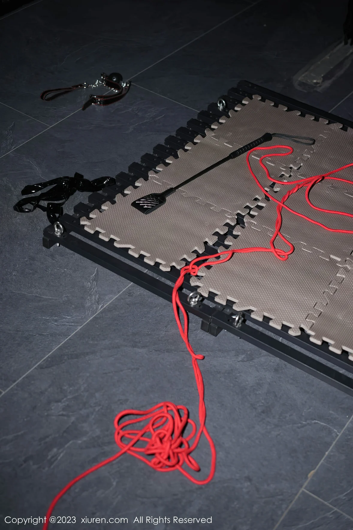  XiuRen 秀人 No.7325 Carol周妍希 红色情趣服饰性感写真 [66P]第22张