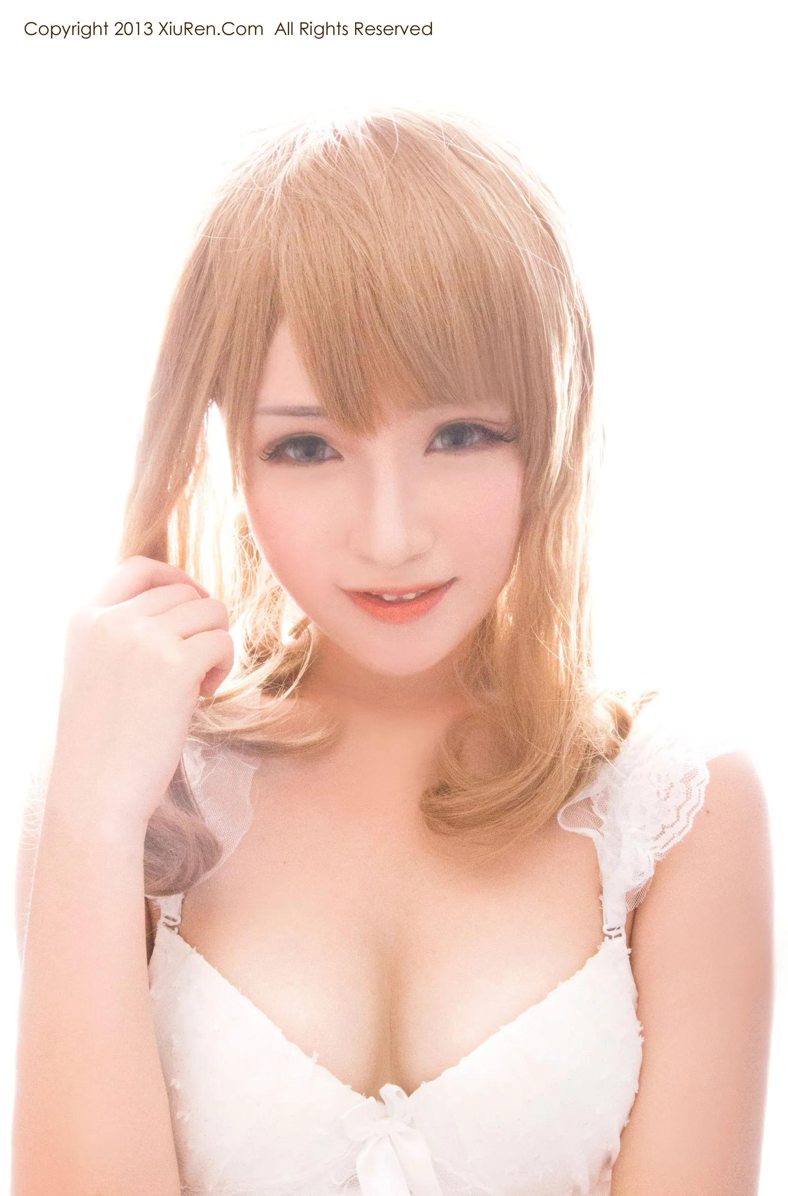 萌主@千夜未来《小蕾丝私房系列》 秀人网 No.012第5张