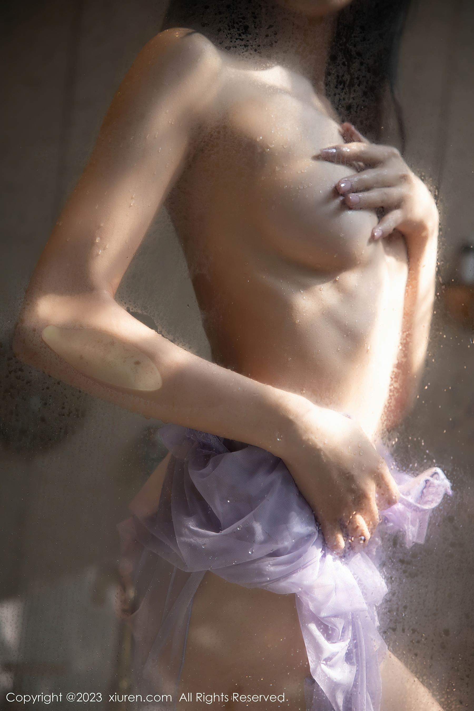 XiuRen 秀人 No.7451 糖豆sisi 睡裙美腿第12张