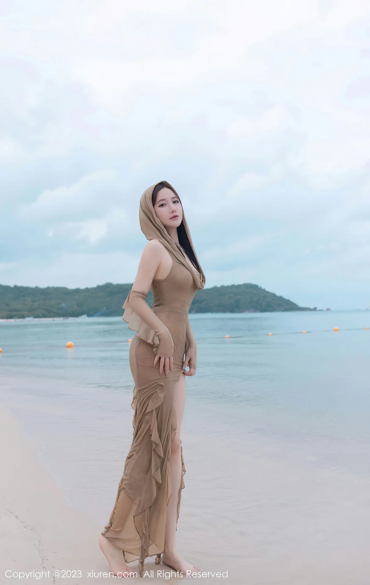  XiuRen 秀人 No.7288 鱼子酱Fish 沙滩渔网性感写真 [78P]第2张