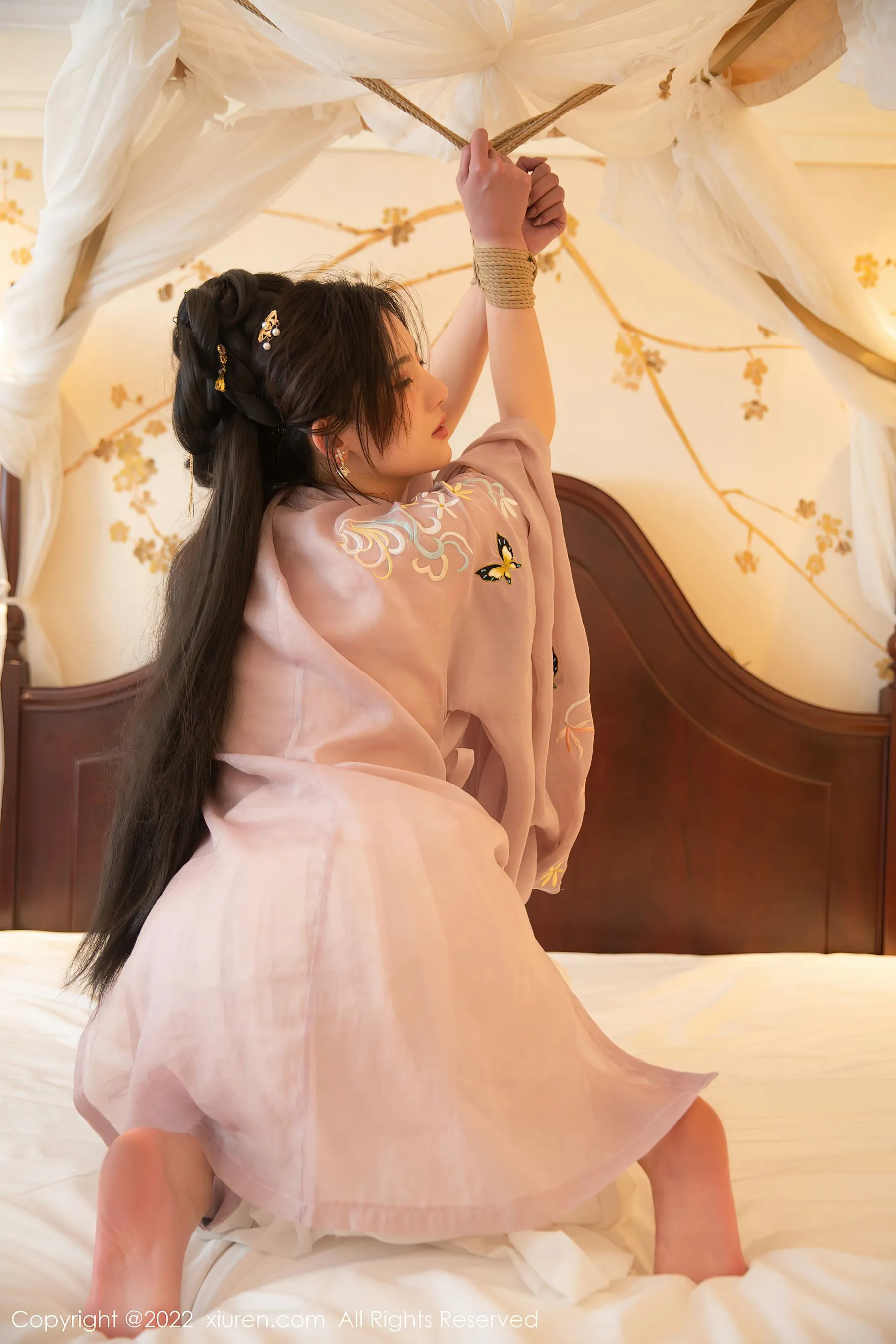  秀人网 No.4945 就是阿朱啊 古装美腿第8张