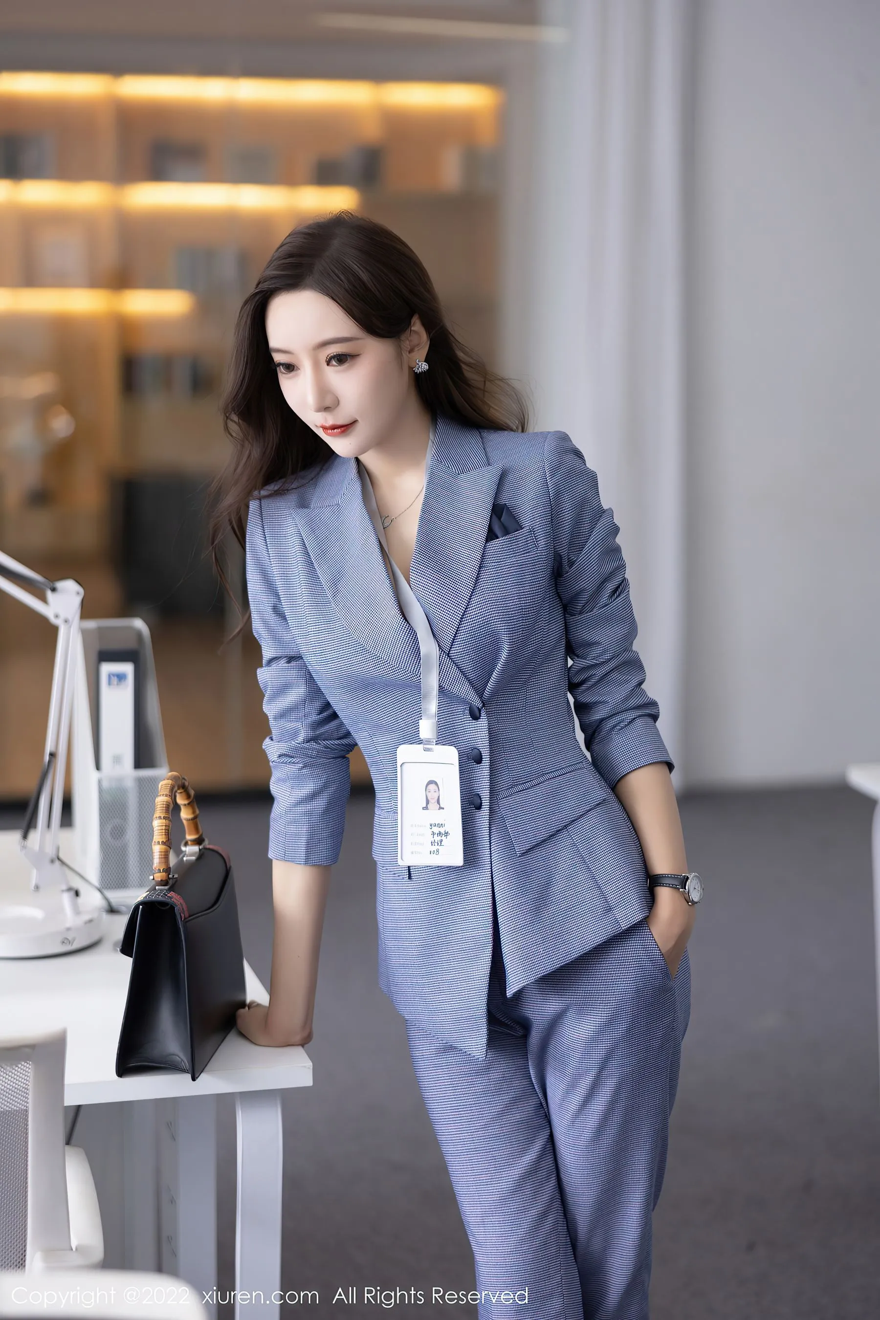  秀人网 No.5629 王馨瑶yanni Ol职业装第15张
